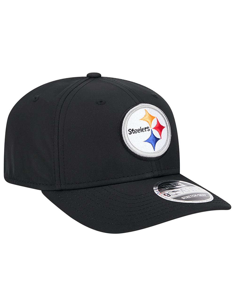 New Era Caps Pittsburgh Steelers New Era NFL Team Prolite 9SEVENTY Stretch-Snapback Hat - Black