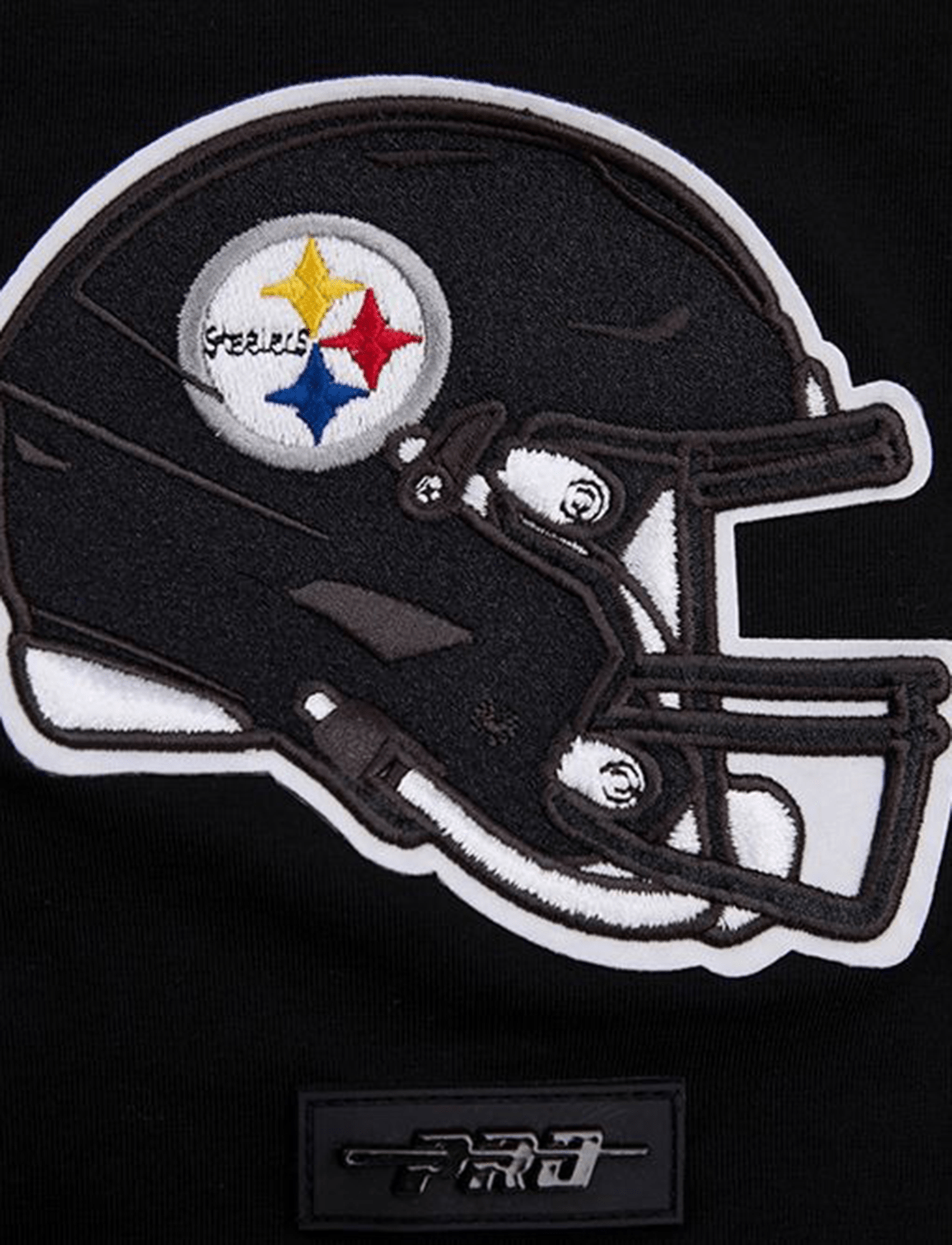 Pro Standard T-Shirts Pittsburgh Steelers Pro Standard NFL Classic Chenille Flex T-Shirt - Black