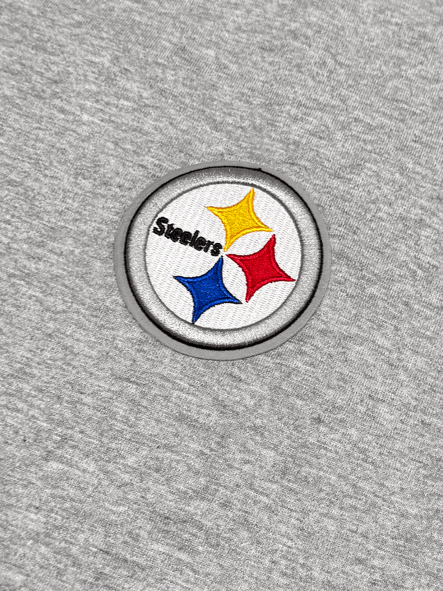 Pro Standard T-Shirts Pittsburgh Steelers Pro Standard NFL Team Icon Flex T-Shirt - Heather Grey