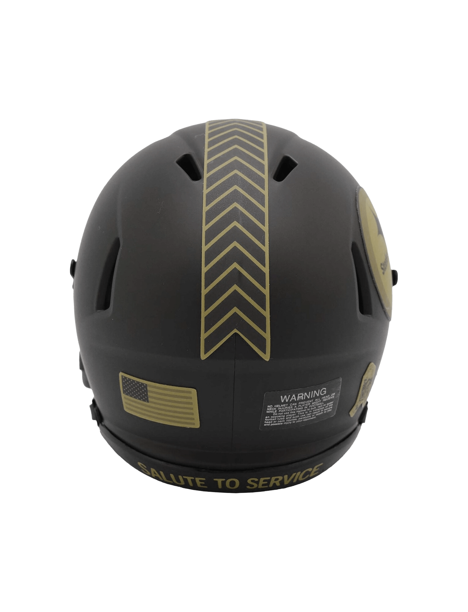 Riddell Helmets Pittsburgh Steelers Riddell NFL Salute To Service 25 Speed Mini Size Helmet