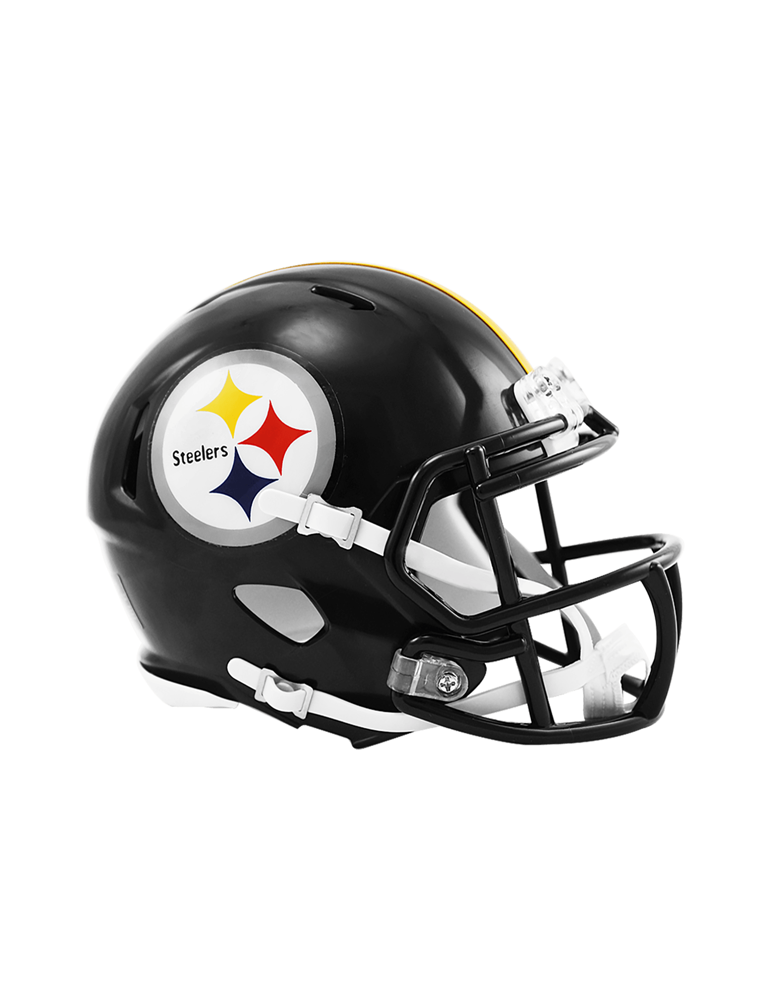 Riddell Helmets Pittsburgh Steelers Riddell NFL Speed Replica Mini Size Helmet
