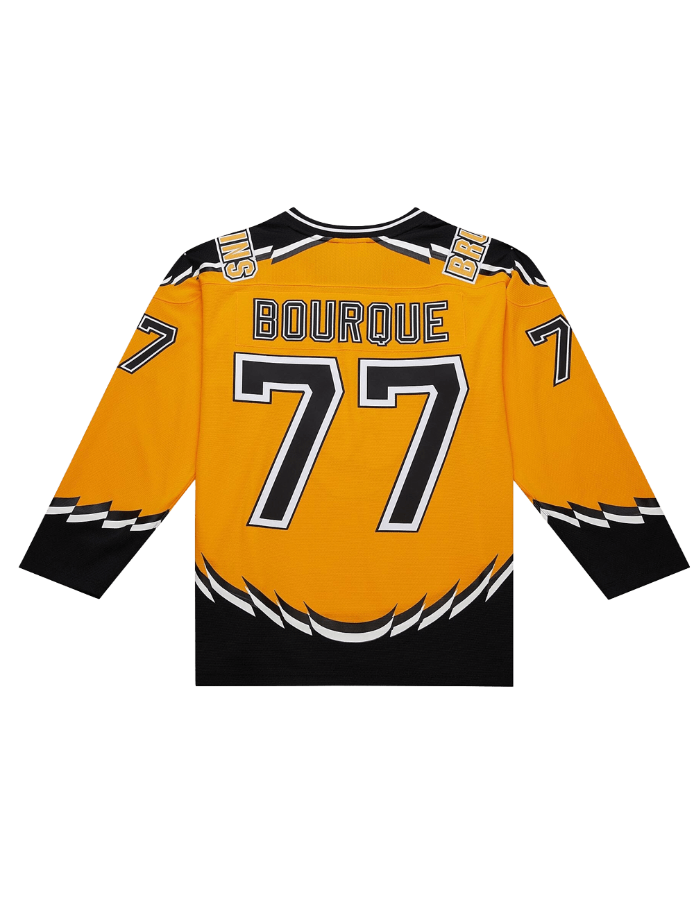 Mitchell And Ness Jerseys Ray Bourque Boston Bruins Mitchell & Ness NHL 96 Alt Power Play Jersey - Gold
