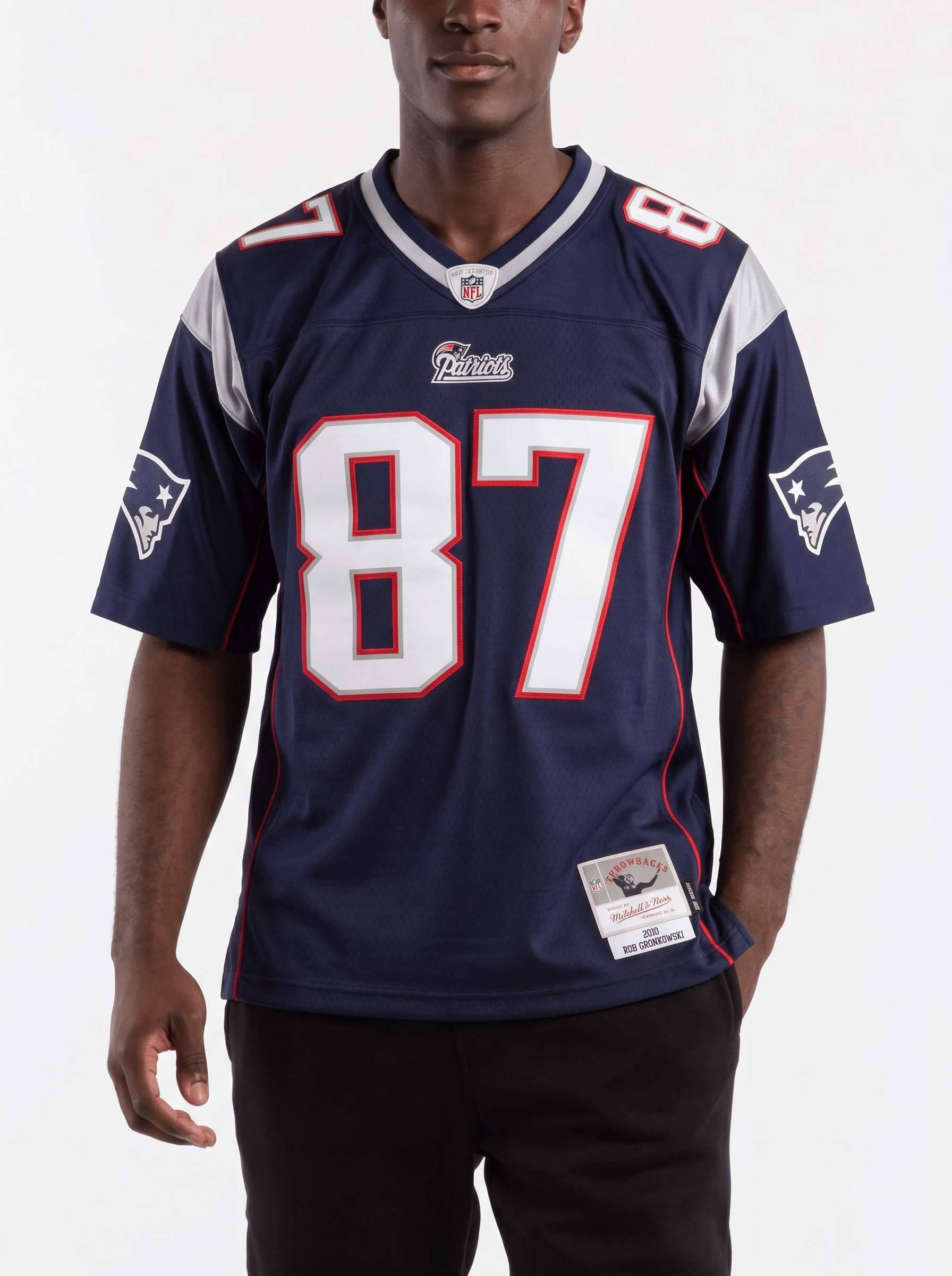 Mitchell And Ness Jerseys Rob Gronkowski New England Patriots Mitchell & Ness NFL 2010 Legacy Jersey - Navy