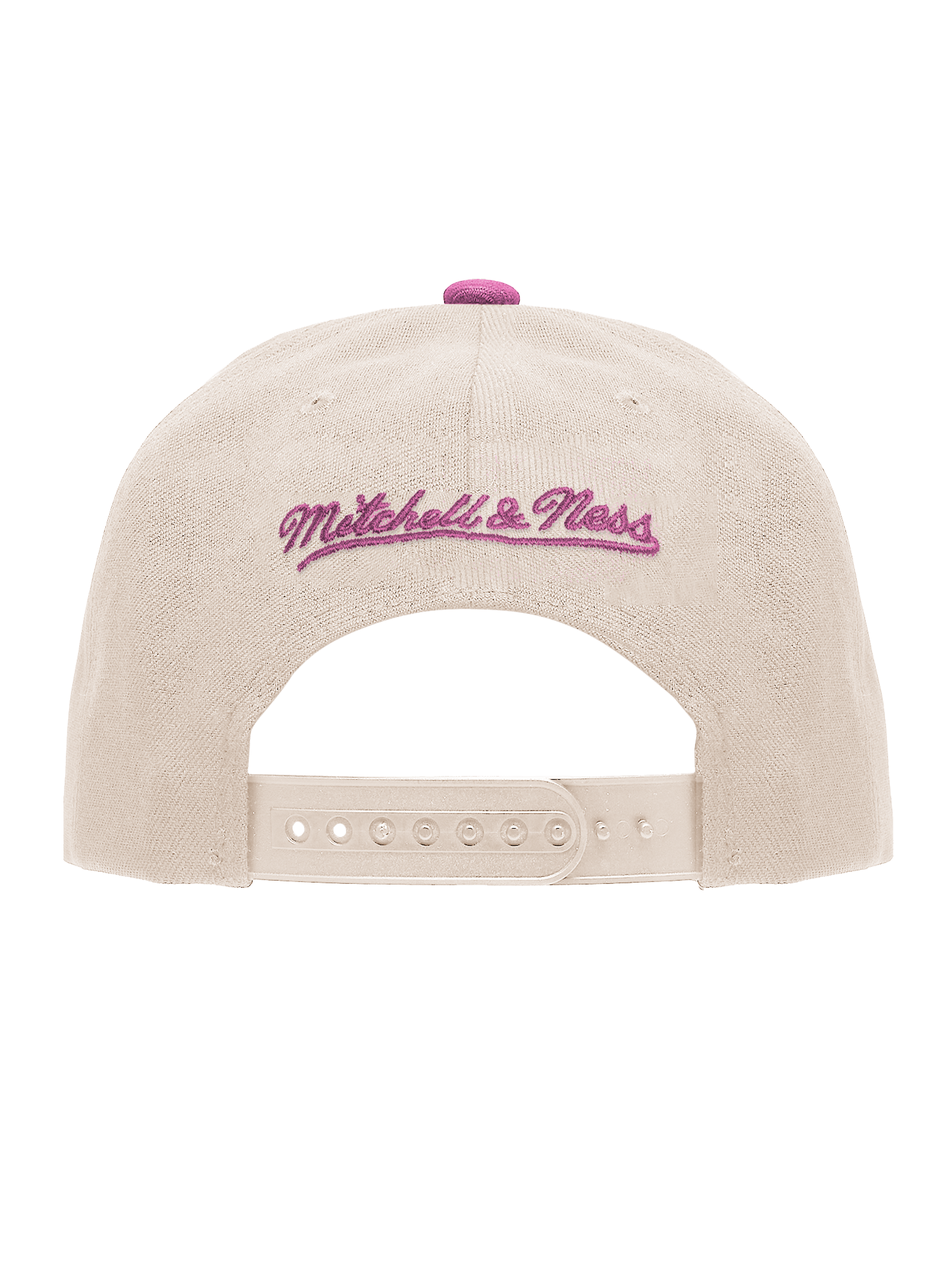 Mitchell And Ness Caps San Antonio Spurs Mitchell & Ness NBA HWC 2T Pro Pinch Snapback Hat - Cream