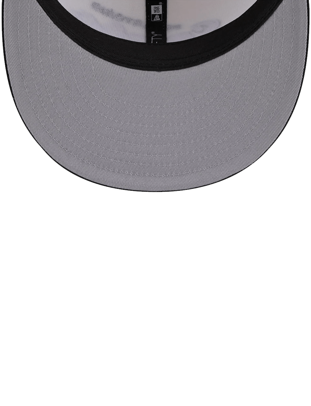New Era Caps San Antonio Spurs New Era NBA 2 Tone Script 9FIFTY Snapback Hat - Chrome White