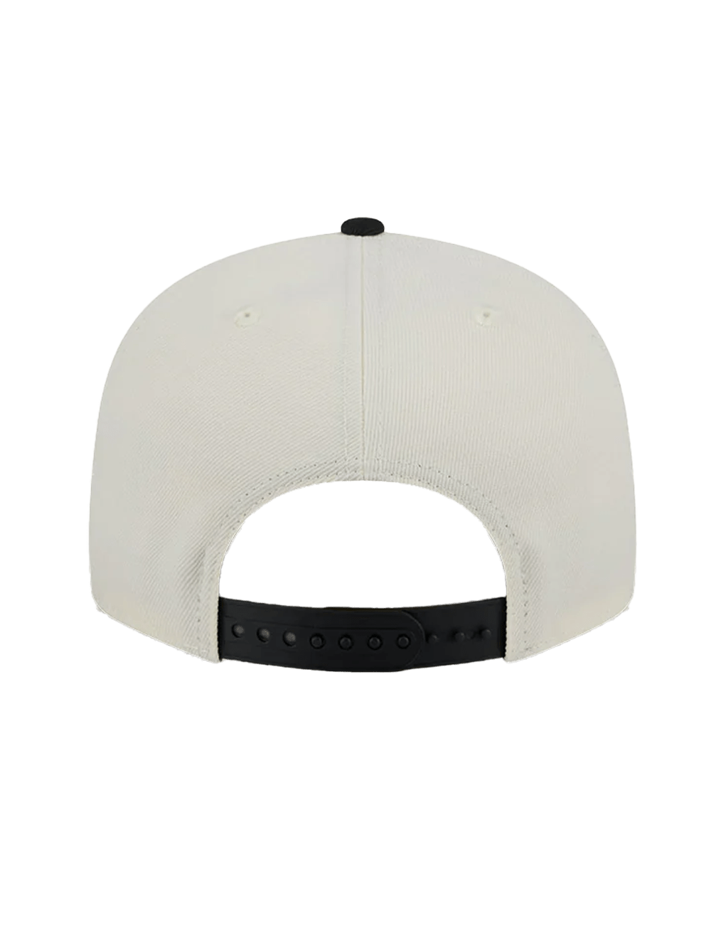 New Era Caps San Antonio Spurs New Era NBA 2 Tone Script 9FIFTY Snapback Hat - Chrome White