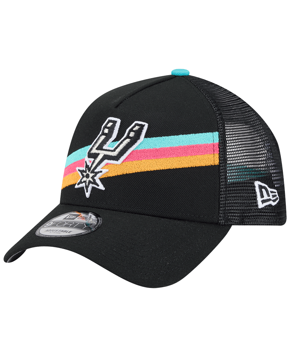 New Era Caps San Antonio Spurs New Era NBA 25-26 City Edition 9FORTY A-Frame Snapback Hat