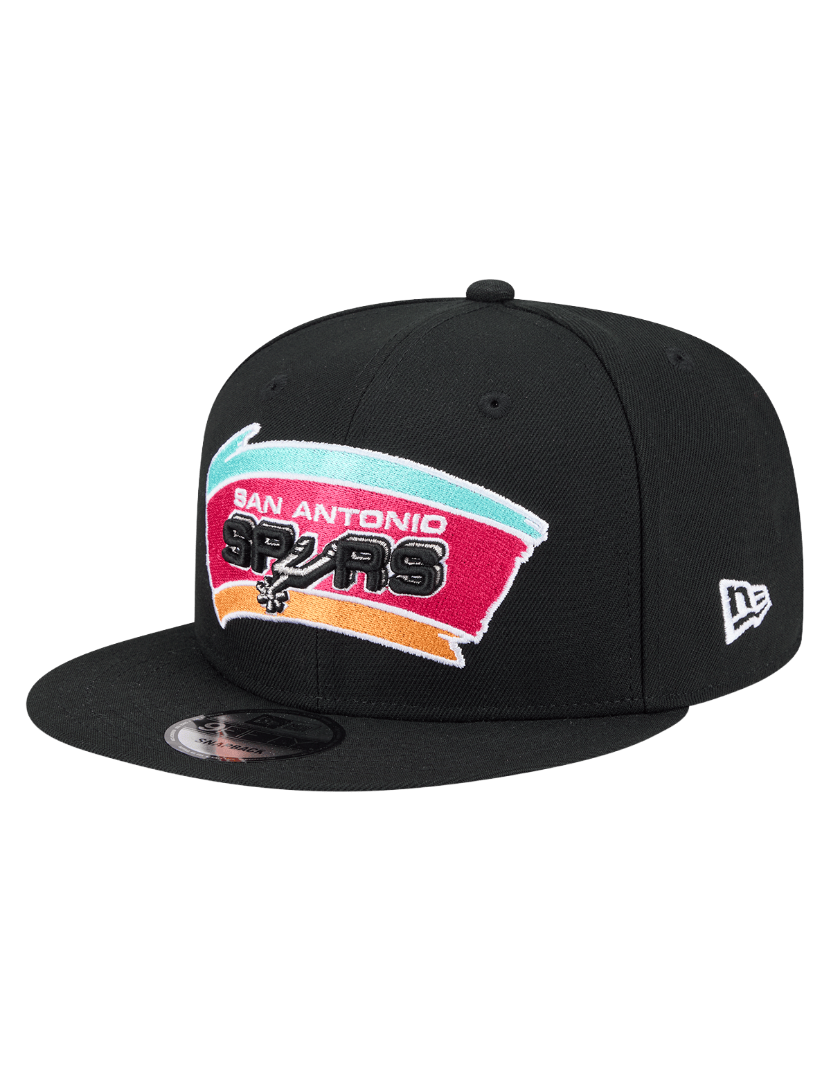 New Era Caps San Antonio Spurs New Era NBA HWC 9FIFTY Snapback Hat - Black