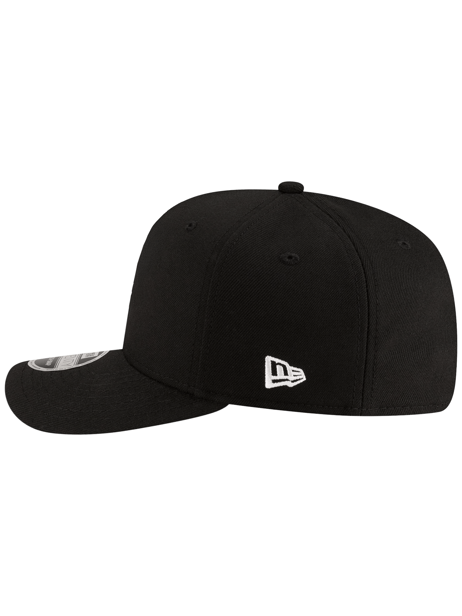 New Era Caps OSFA San Antonio Spurs New Era NBA Team 9SEVENTY Stretch-Snapback Hat - Black