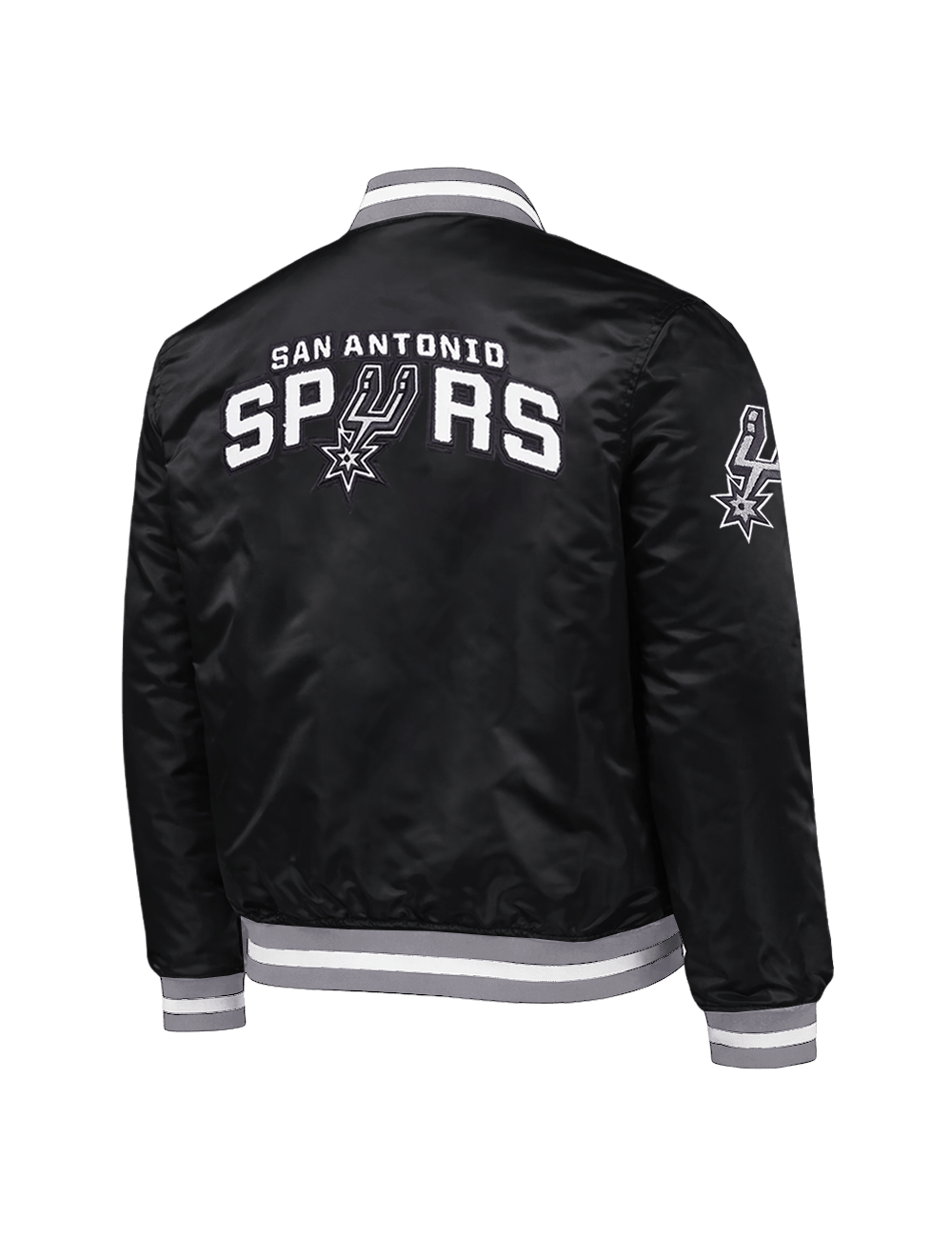 Pro Standard Jackets San Antonio Spurs Pro Standard NBA Retro Classic Lightweight Satin Jacket - Black
