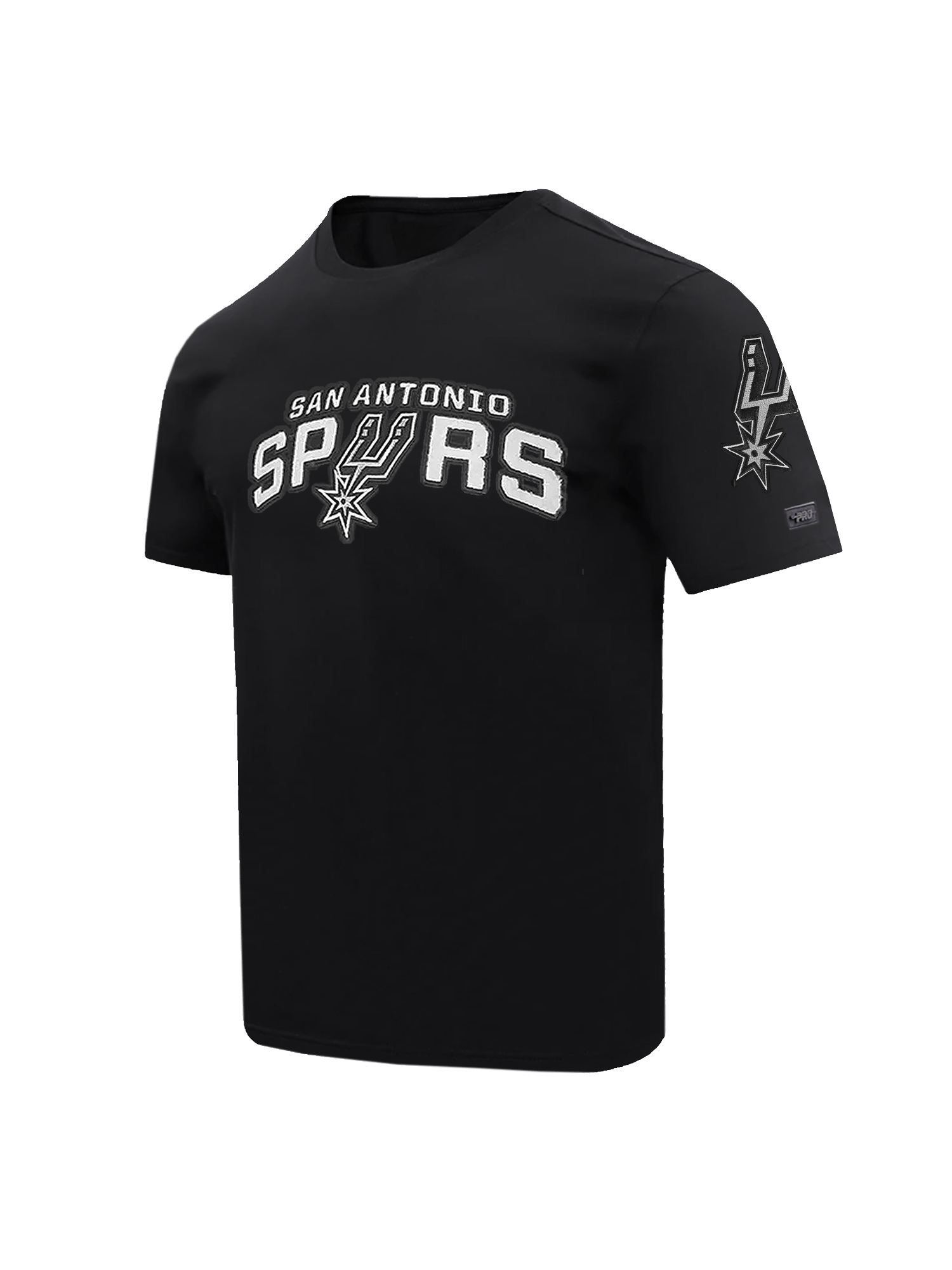 Pro Standard T-Shirts San Antonio Spurs Pro Standard NBA Team Chenille Flex T-Shirt - Black
