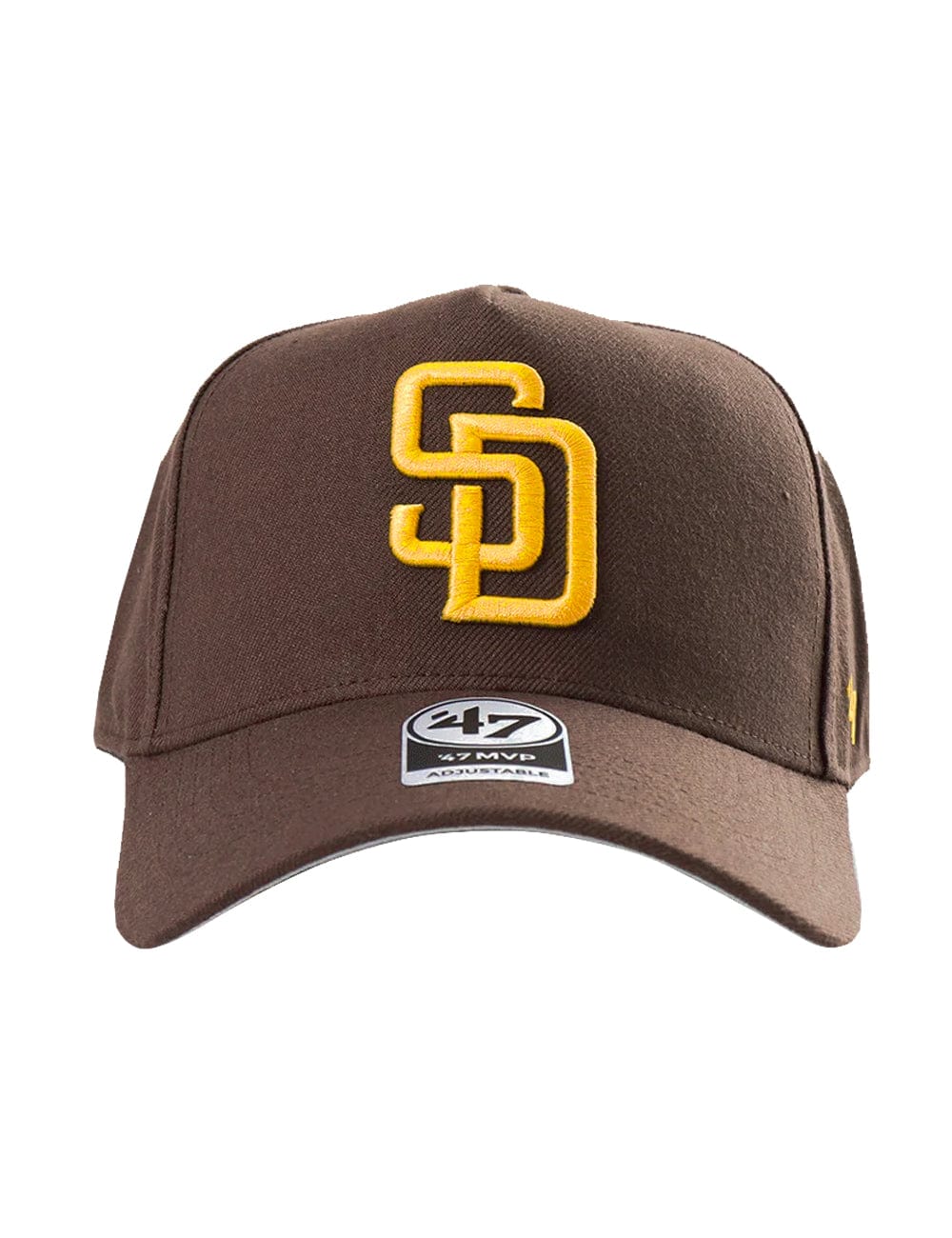 47 Brand Caps San Diego Padres '47 MLB Team MVP DT Snapback Hat - Brown