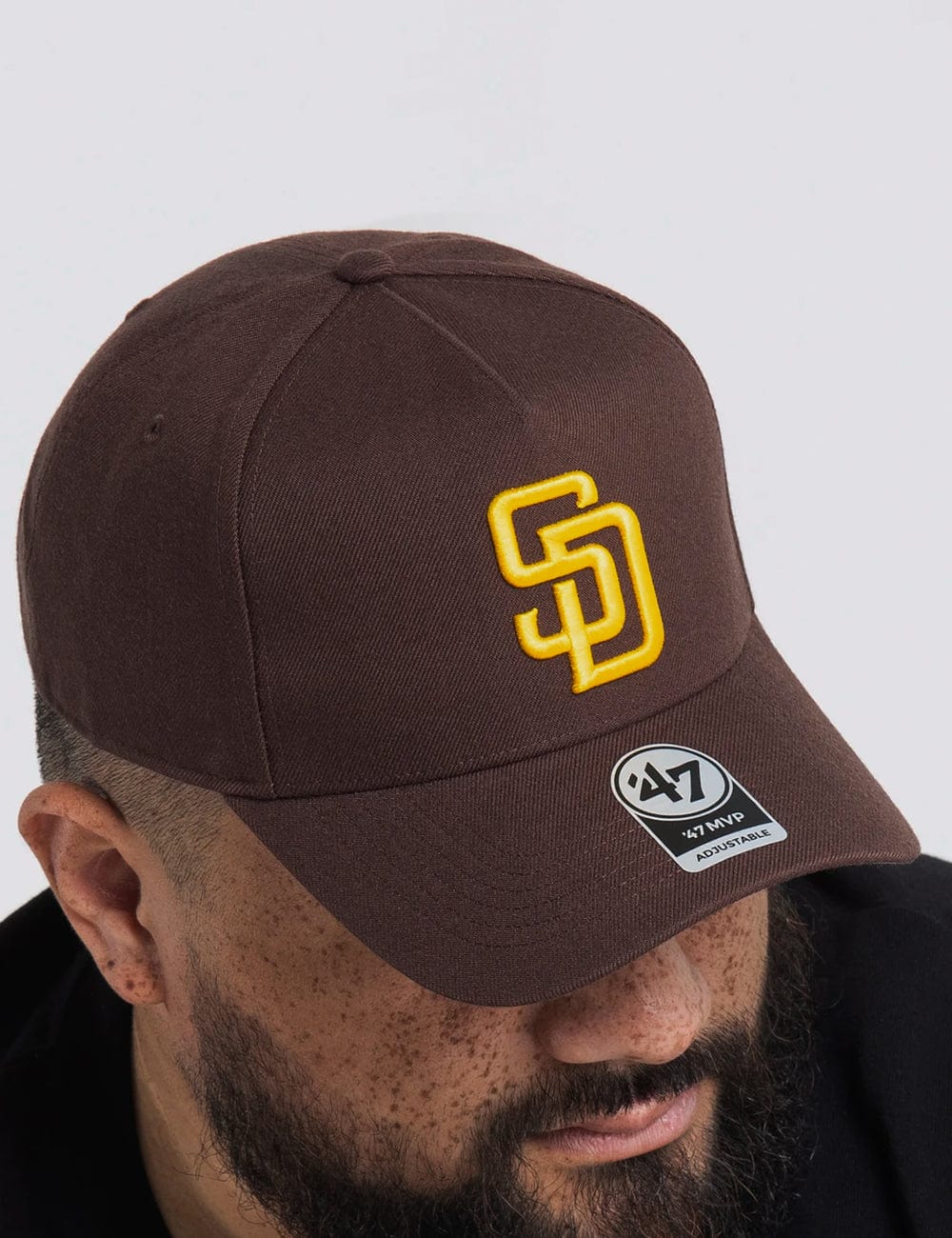 47 Brand Caps San Diego Padres '47 MLB Team MVP DT Snapback Hat - Brown