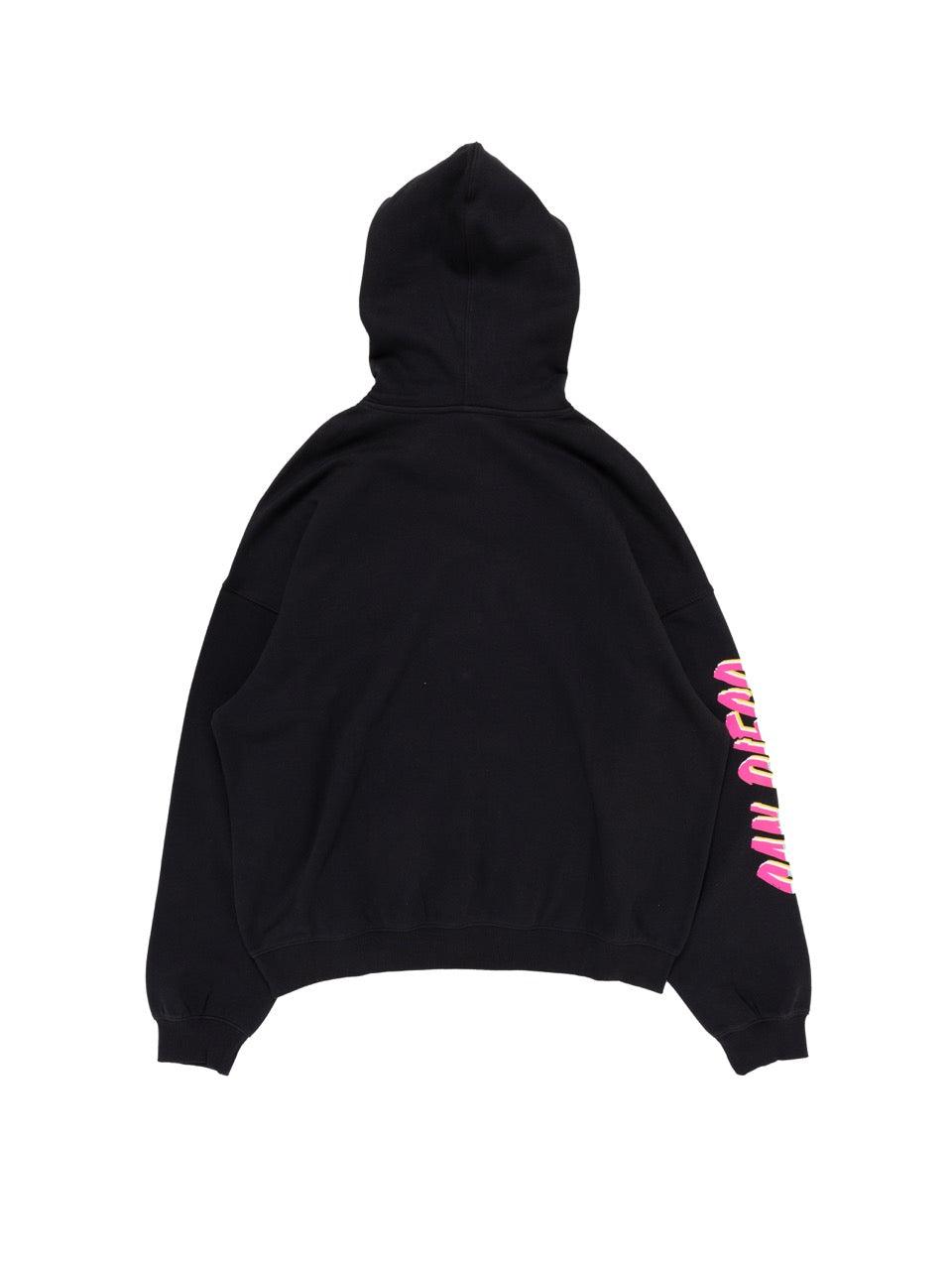 Majestic Athletic Jumpers San Diego Padres Majestic MLB City Crest Oversize Hoodie Jumper - Faded Black
