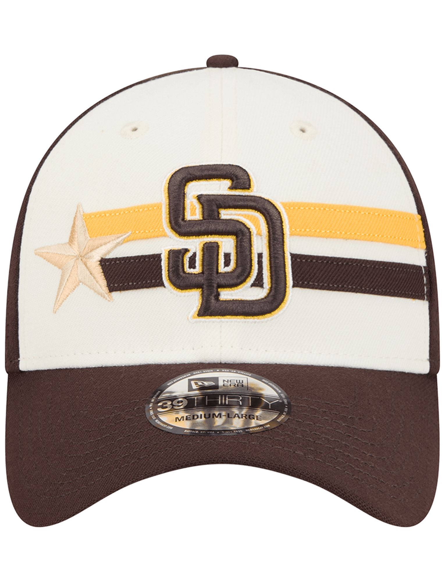 New Era Caps San Diego Padres New Era MLB 24 All-Star Workout 39THIRTY Stretch-Fit Hat