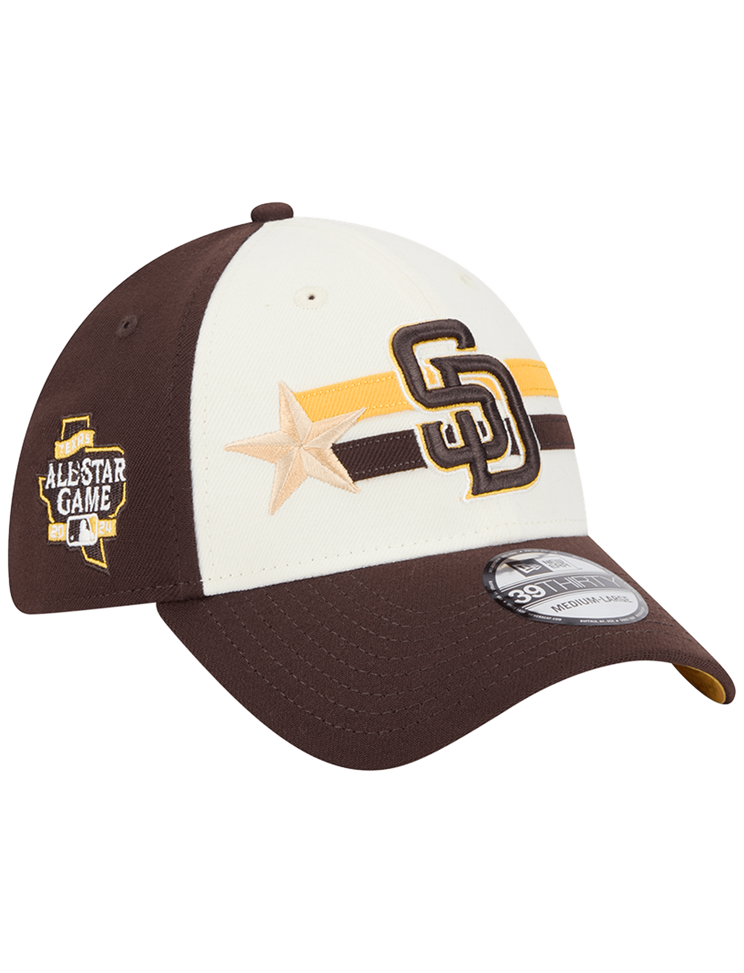 New Era Caps San Diego Padres New Era MLB 24 All-Star Workout 39THIRTY Stretch-Fit Hat