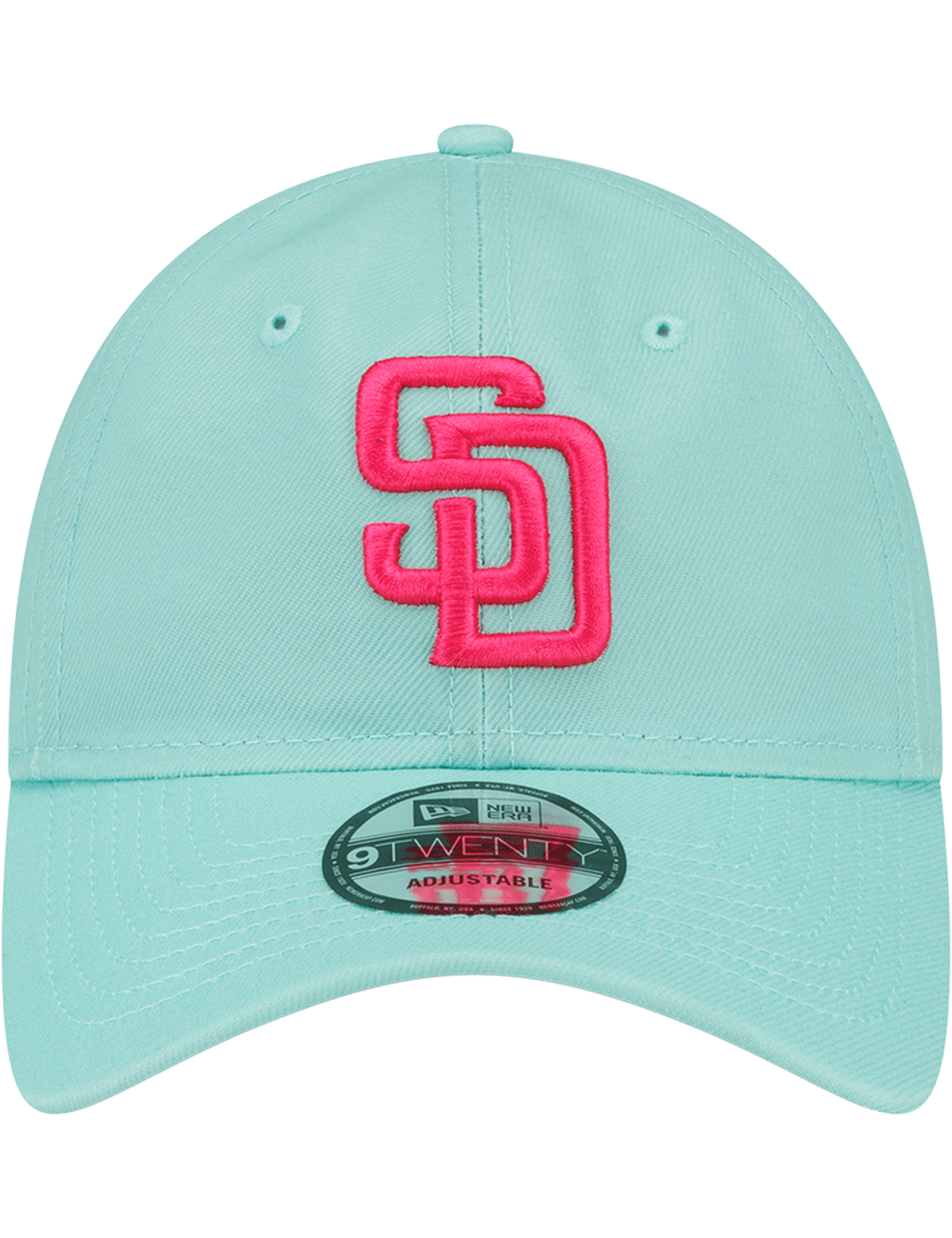 New Era Caps San Diego Padres New Era MLB City Connect 9TWENTY Strapback Hat - Mint