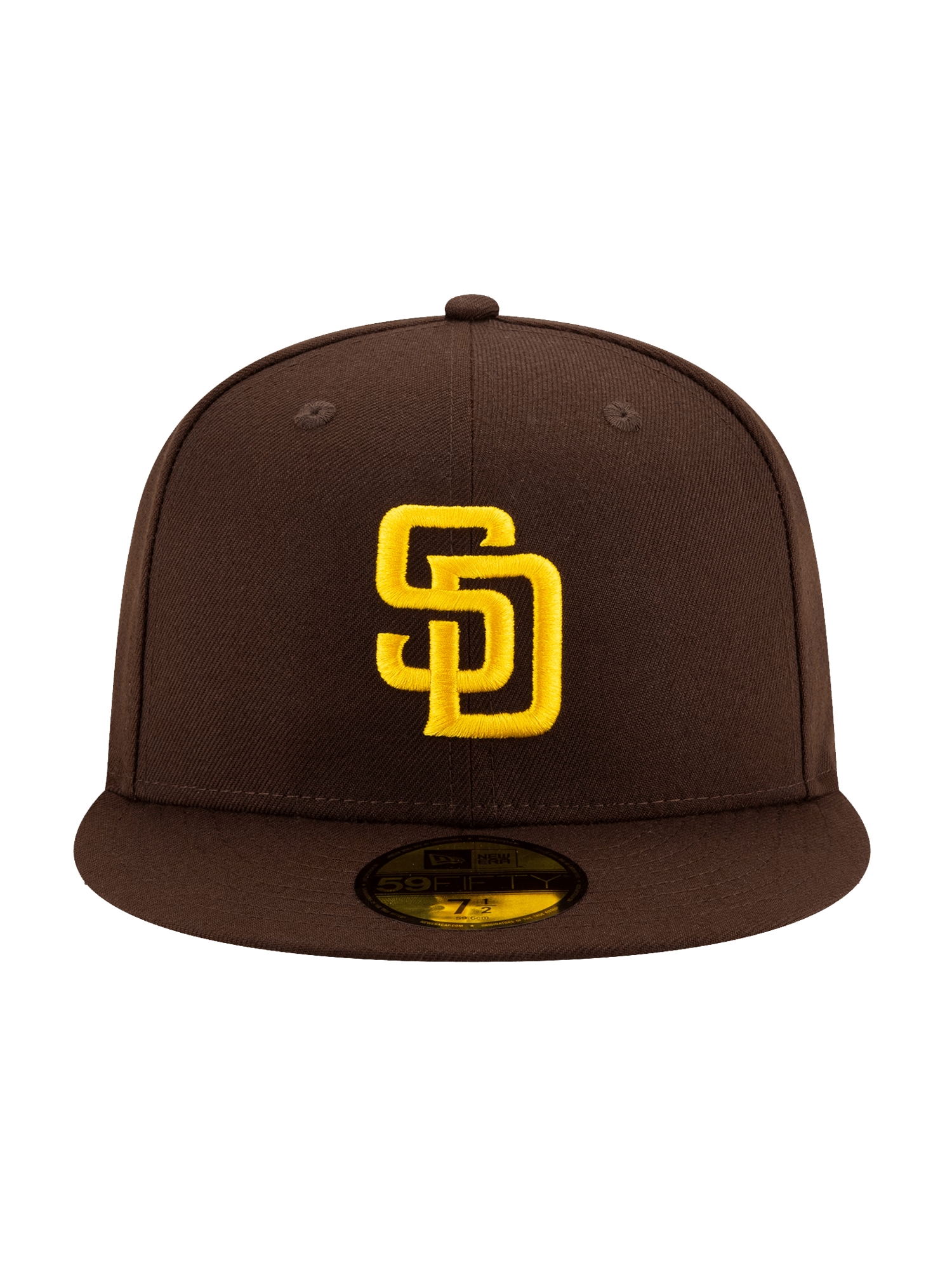 New Era Caps San Diego Padres New Era MLB On-Field AC Game 59FIFTY Fitted Hat - Brown