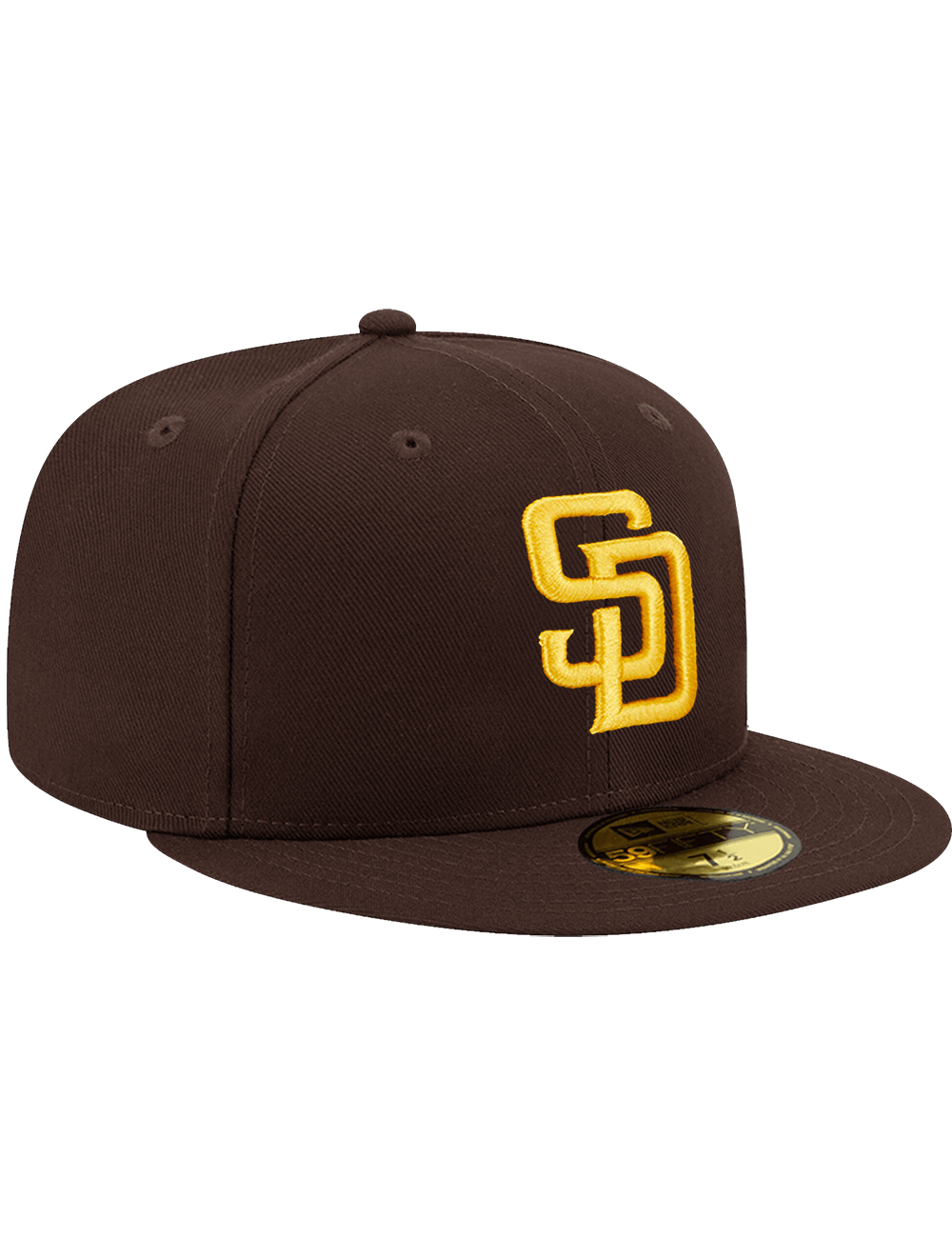 New Era Caps San Diego Padres New Era MLB On-Field AC Game 59FIFTY Fitted Hat - Brown
