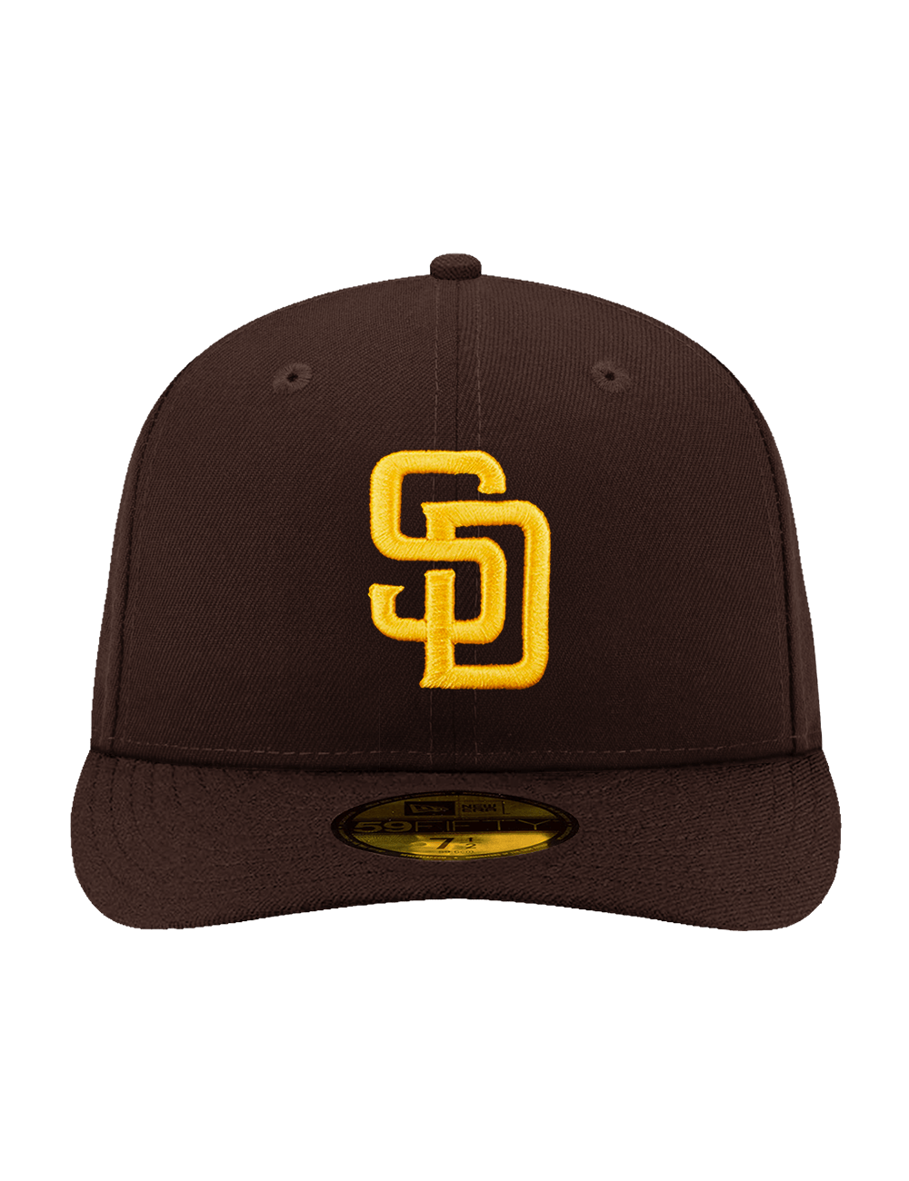 New Era Caps San Diego Padres New Era MLB On-Field AC Game Pre-Curved 59FIFTY Fitted Hat - Brown