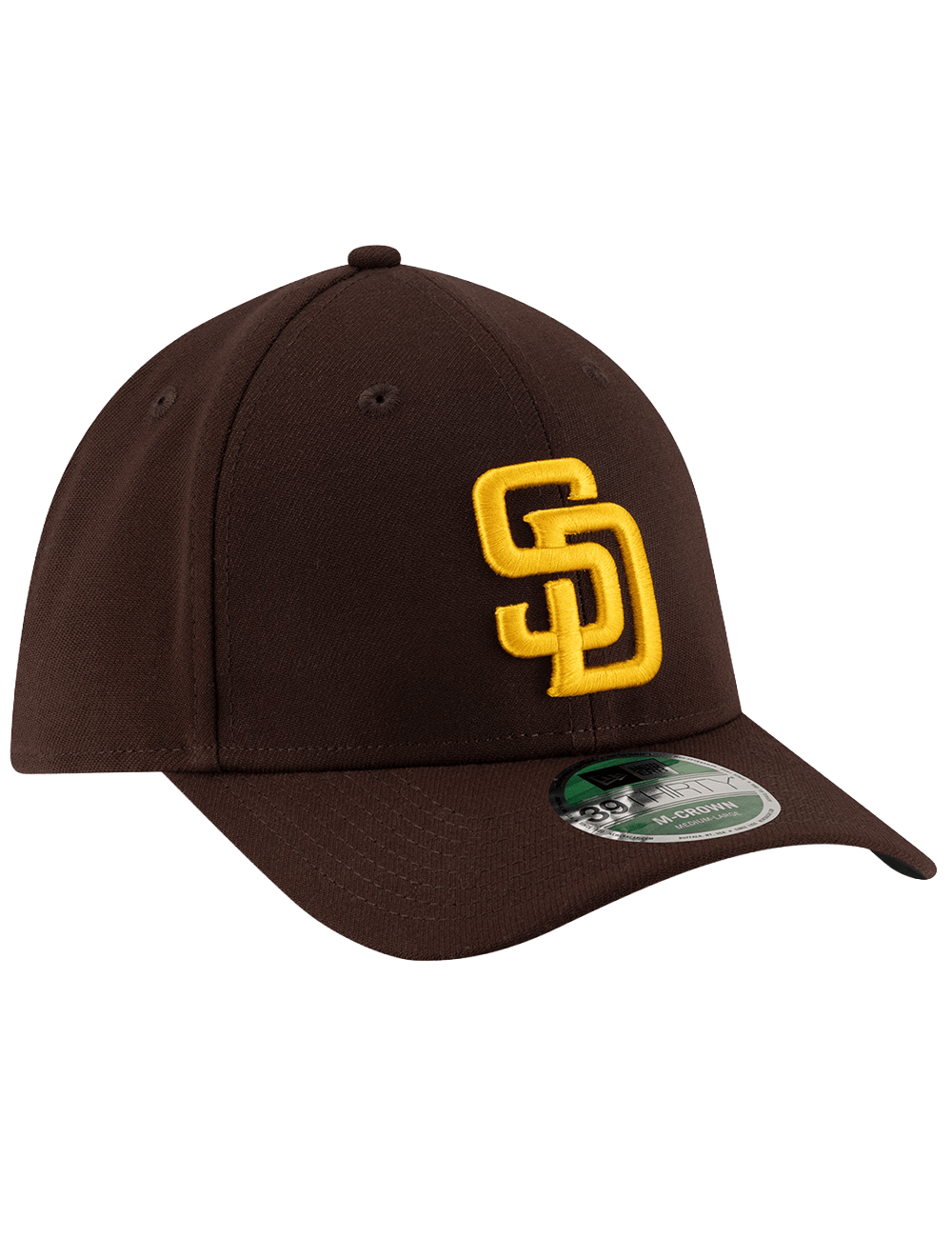New Era Caps San Diego Padres New Era MLB Player Replica 39THIRTY M-Crown Stretch-Fit Hat - Brown