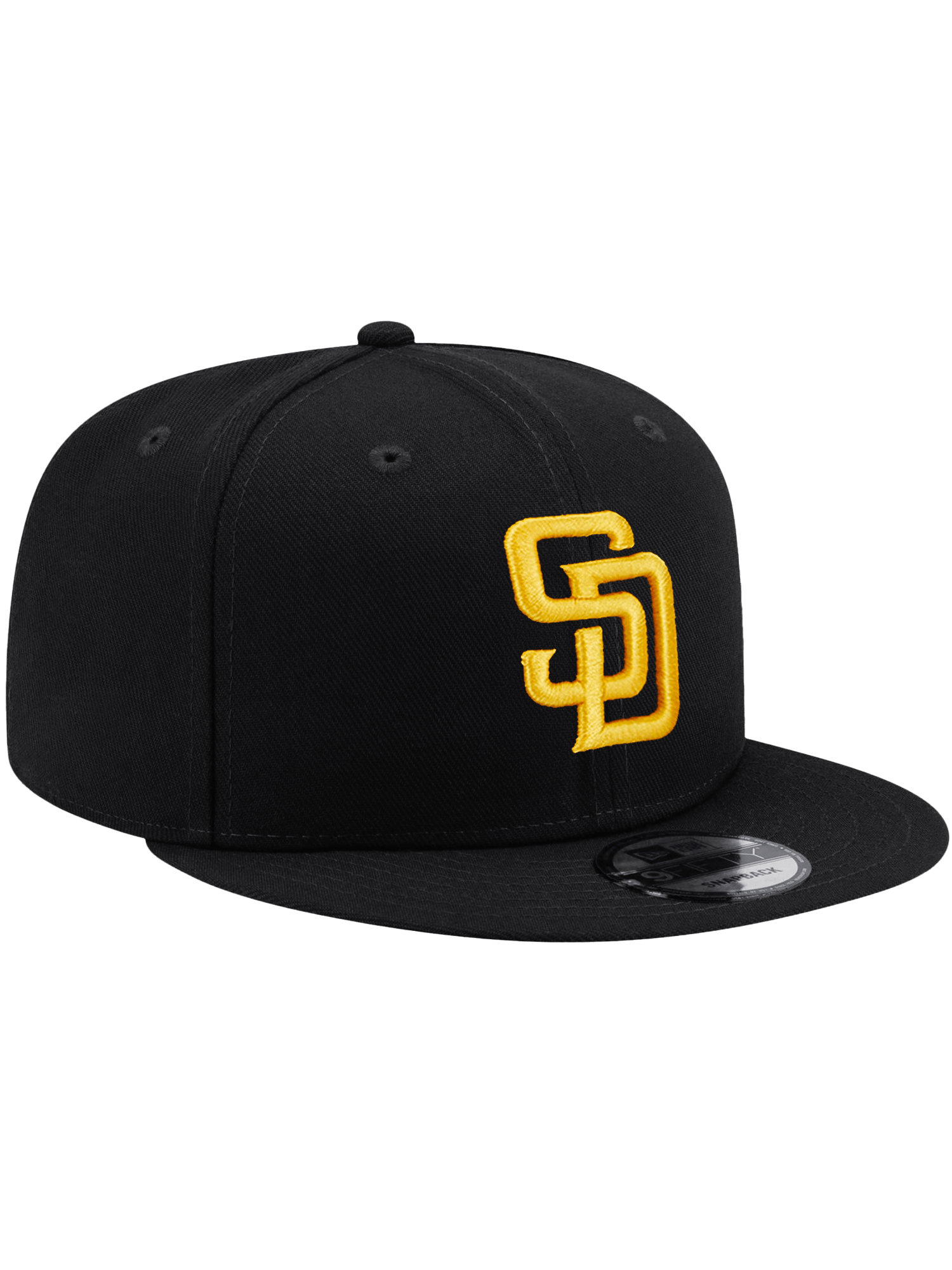 New Era Caps San Diego Padres New Era MLB Team 9FIFTY Snapback Hat - Black