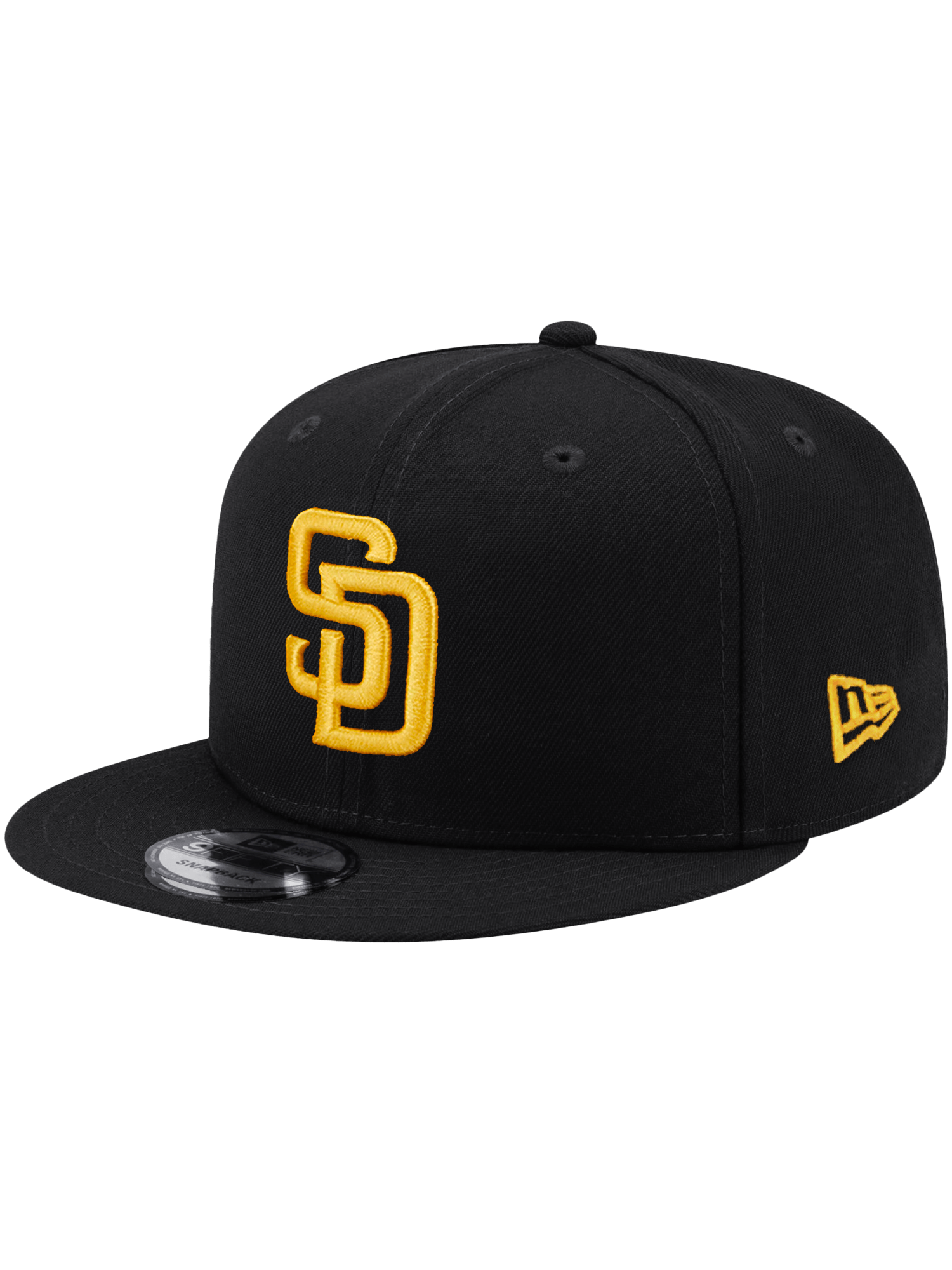 New Era Caps San Diego Padres New Era MLB Team 9FIFTY Snapback Hat - Black
