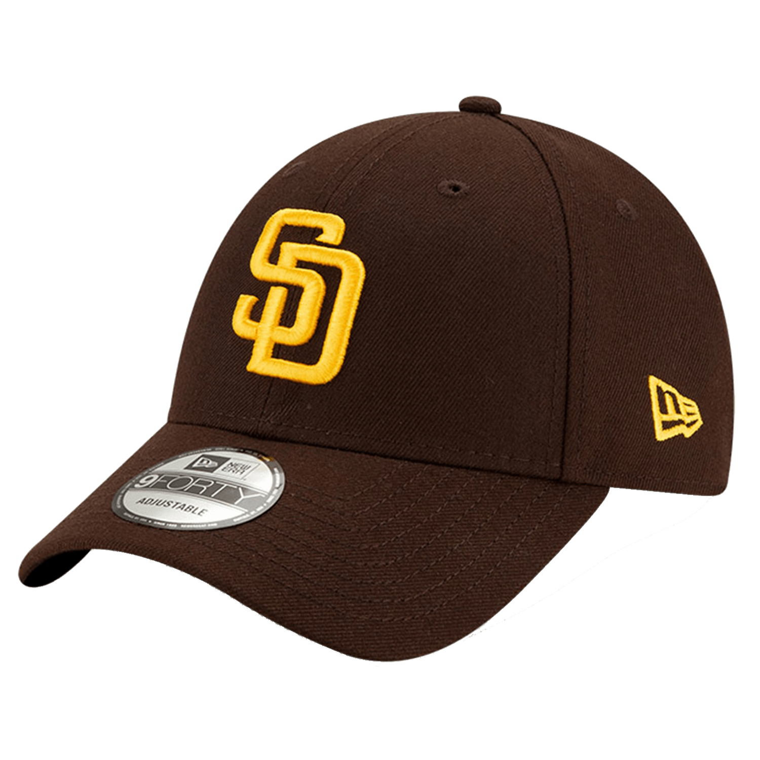 New Era Caps San Diego Padres New Era MLB Team 9FORTY Snapback Hat - Brown