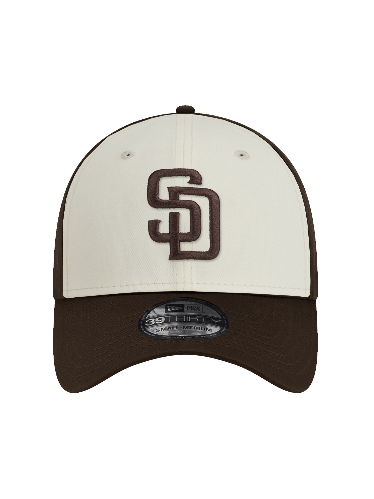 New Era Caps San Diego Padres New Era MLB Team Chrome 39THIRTY Stretch-Fit Hat