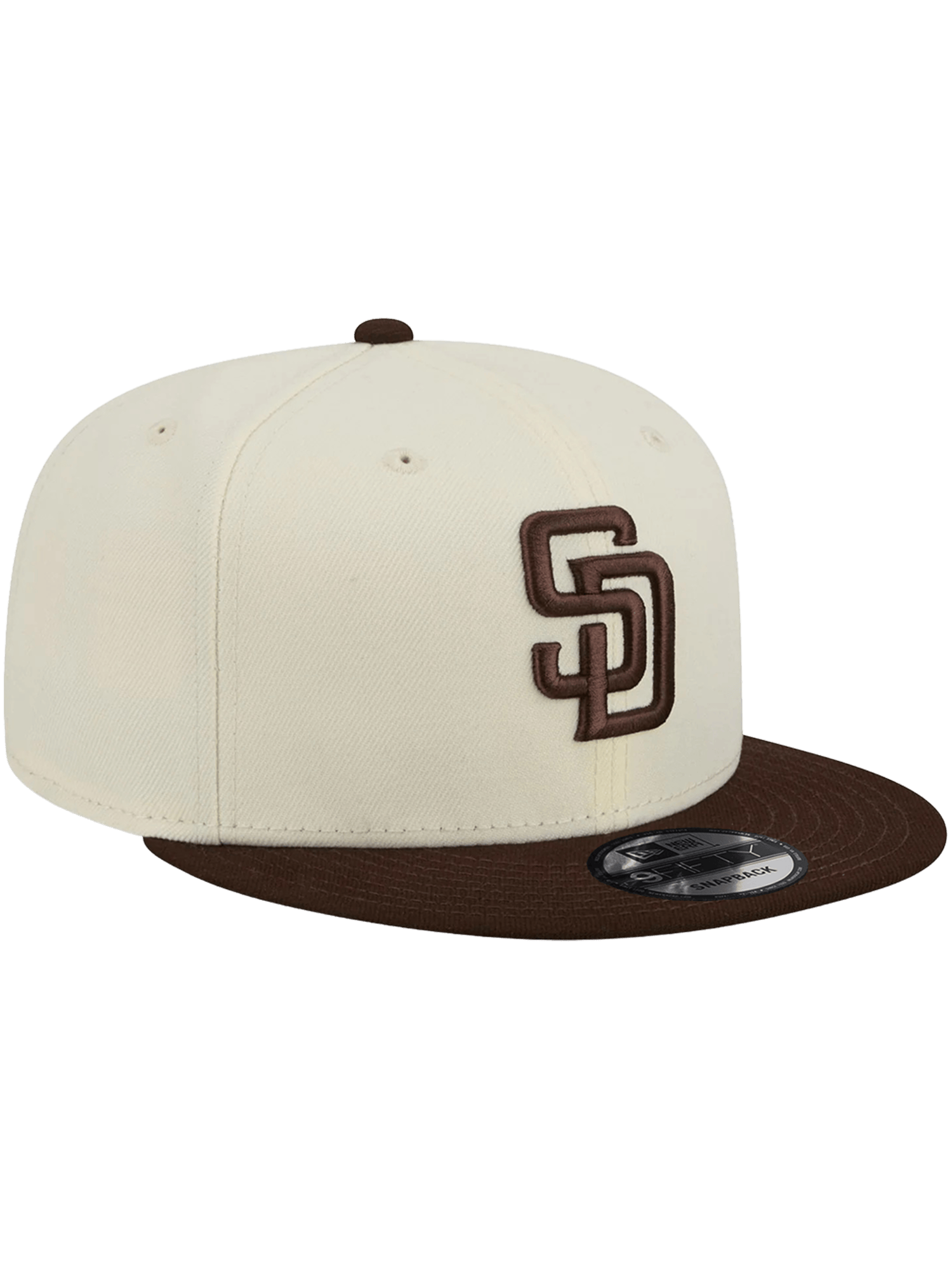 New Era Caps OSFA San Diego Padres New Era MLB Team Chrome 9FIFTY Snapback Hat