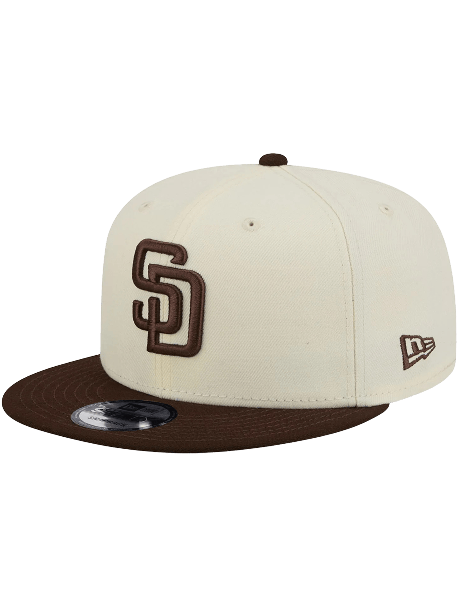 New Era Caps OSFA San Diego Padres New Era MLB Team Chrome 9FIFTY Snapback Hat