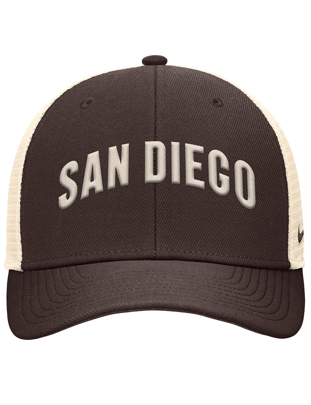 Nike Caps San Diego Padres Nike MLB Statement Rise Dri-Fit Trucker Snapback Hat