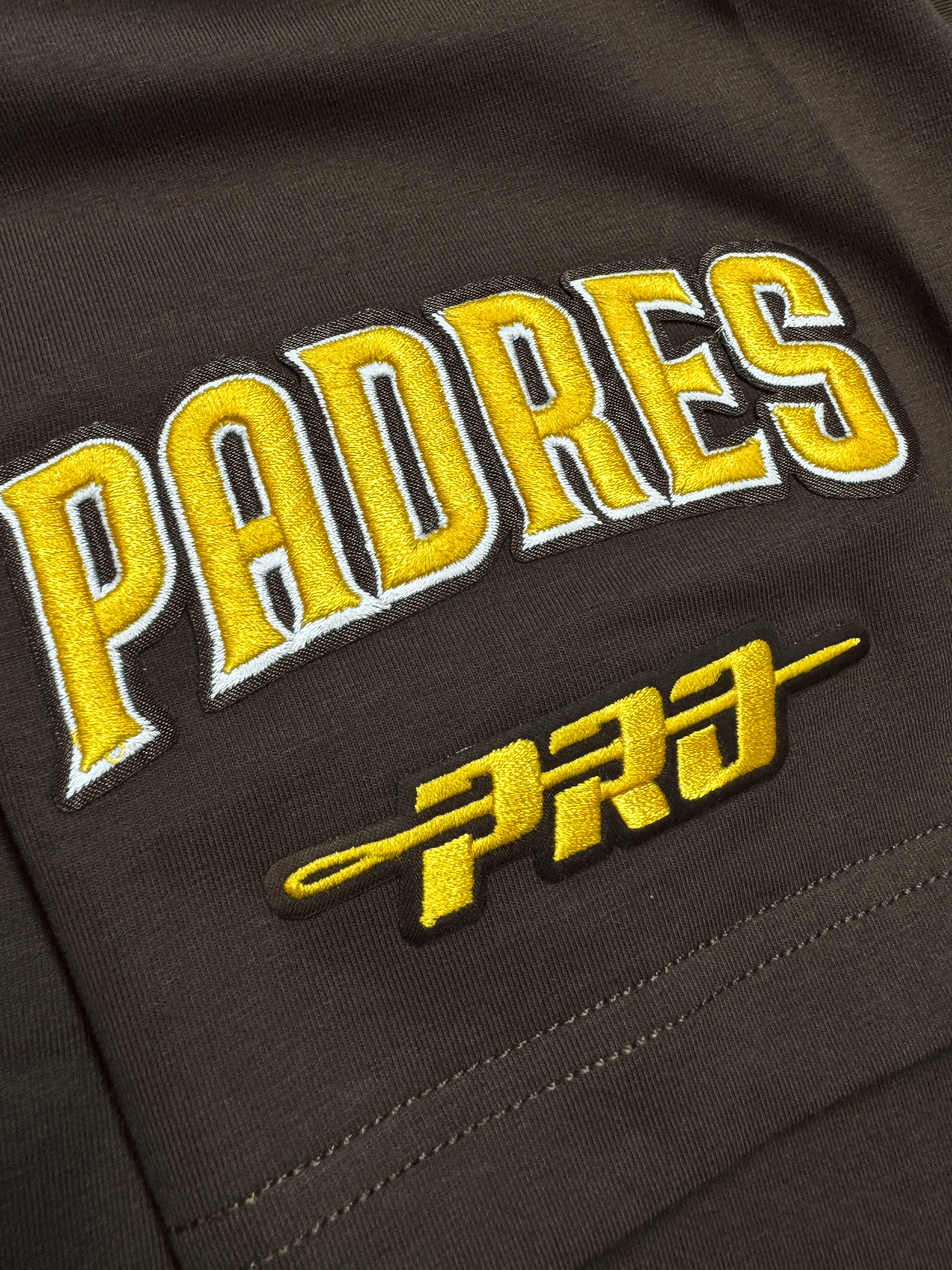Pro Standard T-Shirts San Diego Padres Pro Standard MLB City Arch Premium Flex T-Shirt - Brown