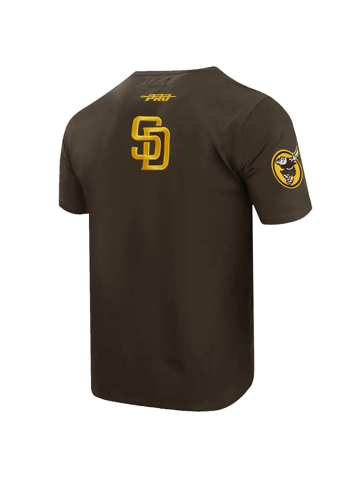Pro Standard T-Shirts San Diego Padres Pro Standard MLB City Arch Premium Flex T-Shirt - Brown