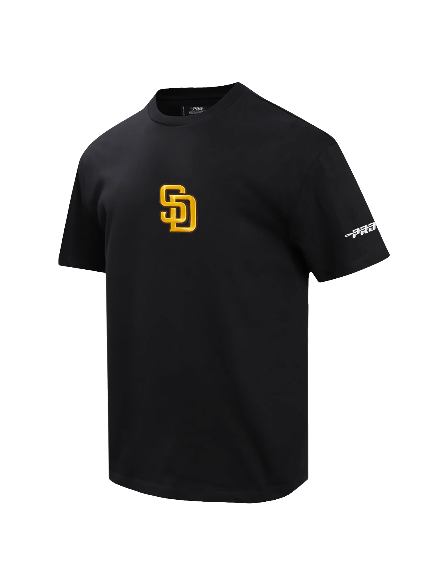 Pro Standard T-Shirts San Diego Padres Pro Standard MLB Icon Drop Shoulder T-Shirt - Black
