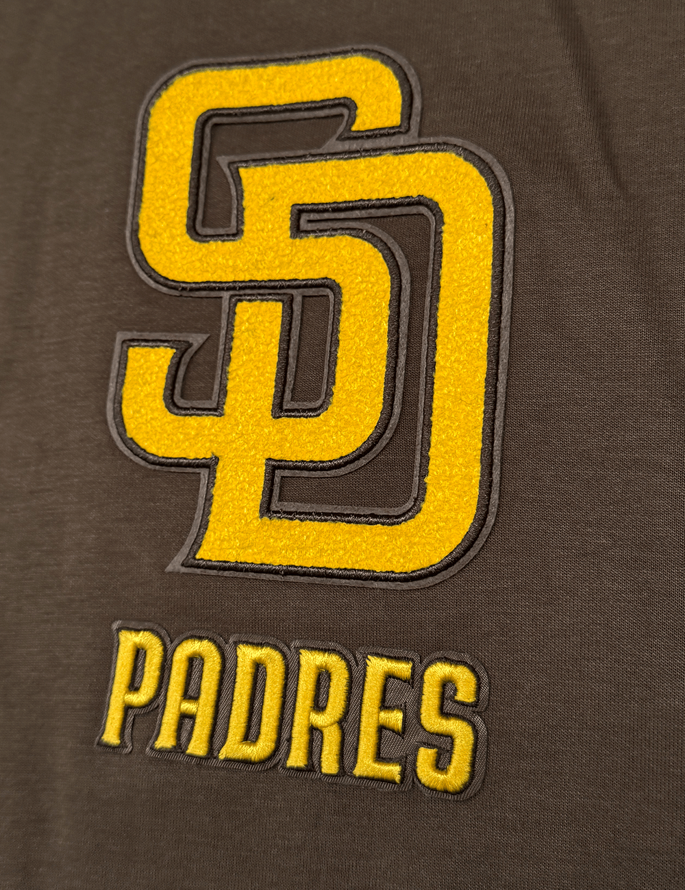 Pro Standard Jumpers San Diego Padres Pro Standard MLB Team Chenille Flex Hoodie Jumper - Brown