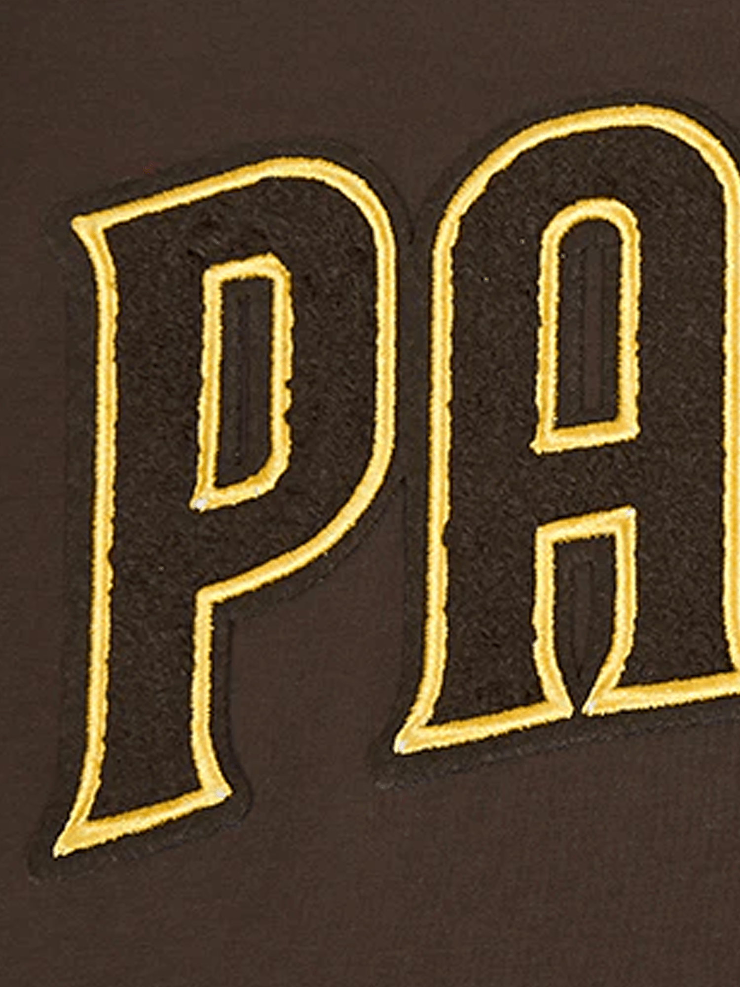 Pro Standard T-Shirts San Diego Padres Pro Standard MLB Team Chenille Flex T-Shirt - Brown