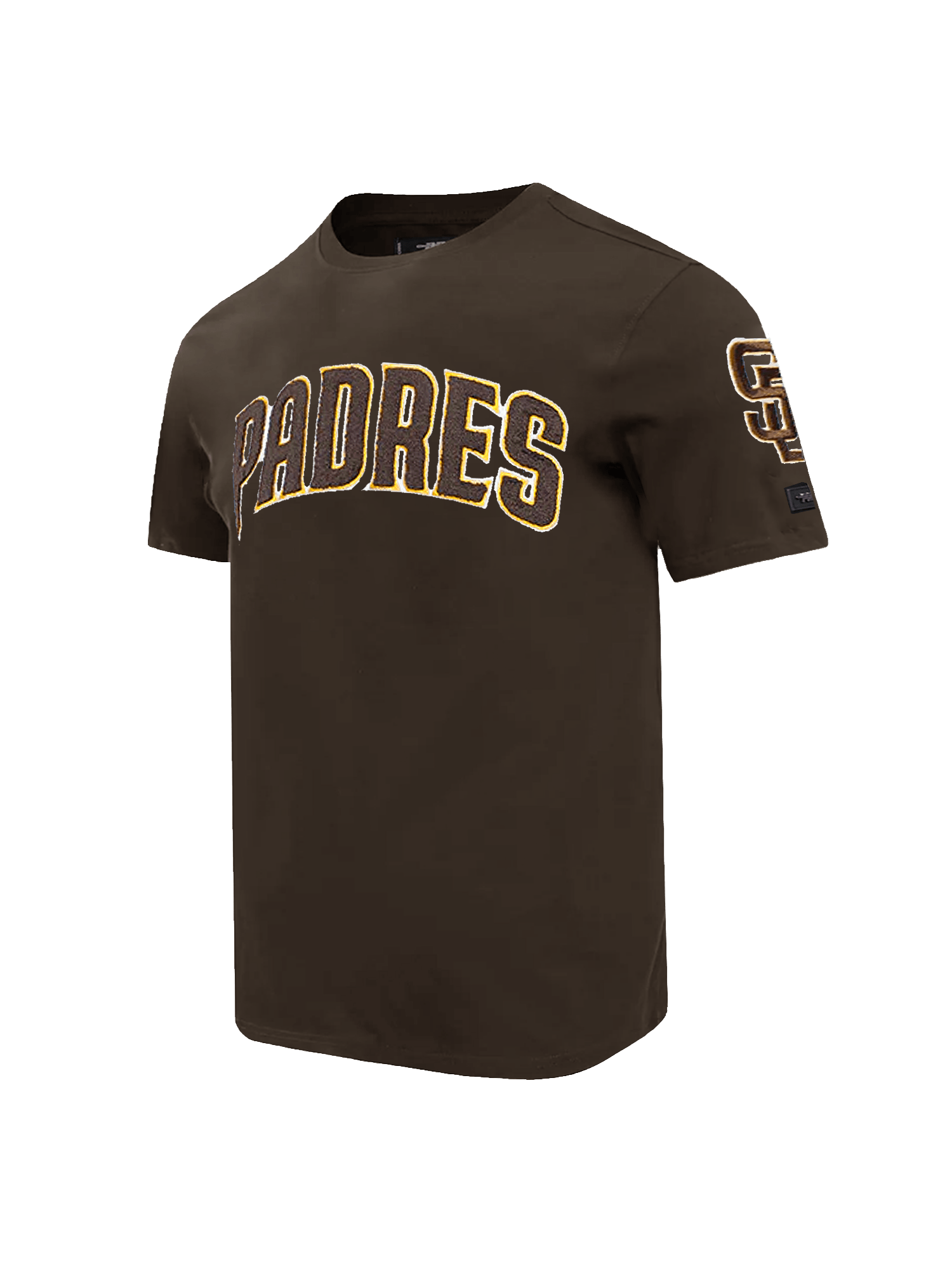 Pro Standard T-Shirts San Diego Padres Pro Standard MLB Team Chenille Flex T-Shirt - Brown