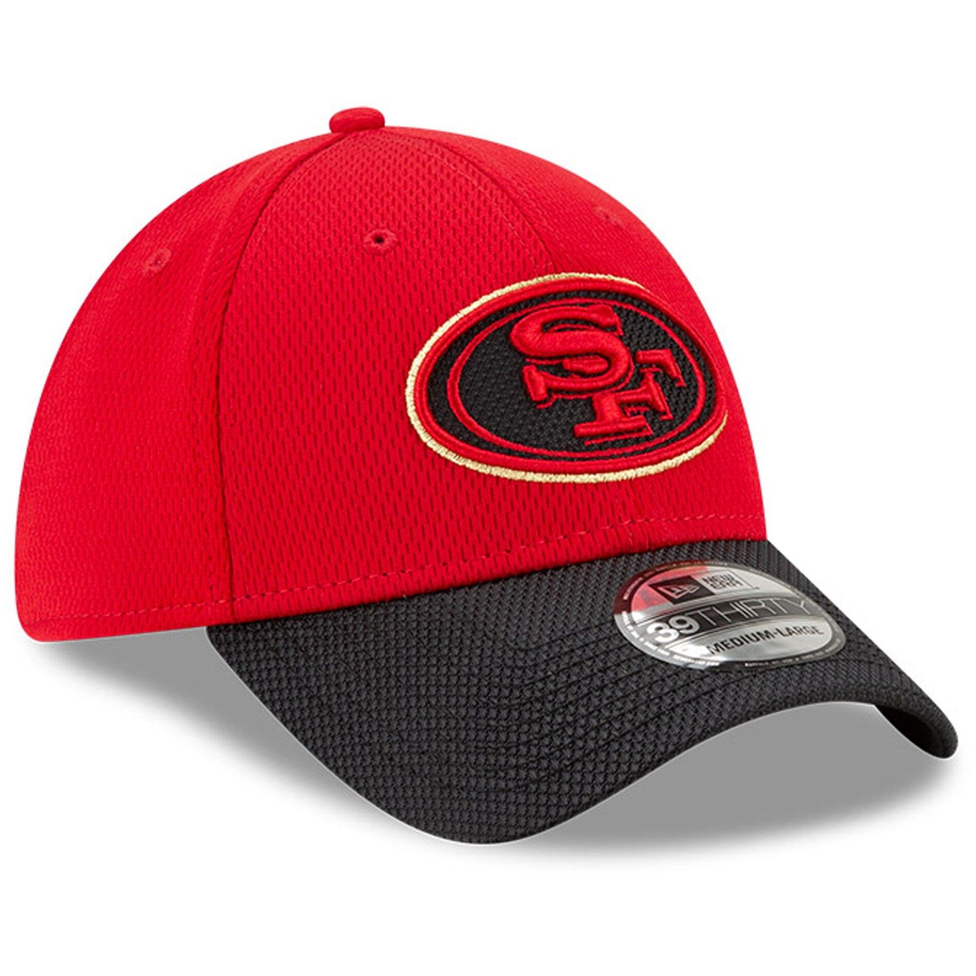 New Era Caps San Francisco 49ers New Era NFL 21 Sideline 39THIRTY Flex Fit Hat - Red