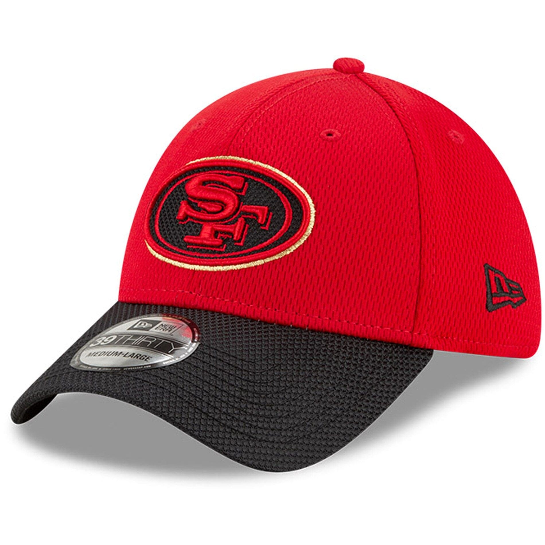 New Era Caps San Francisco 49ers New Era NFL 21 Sideline 39THIRTY Flex Fit Hat - Red