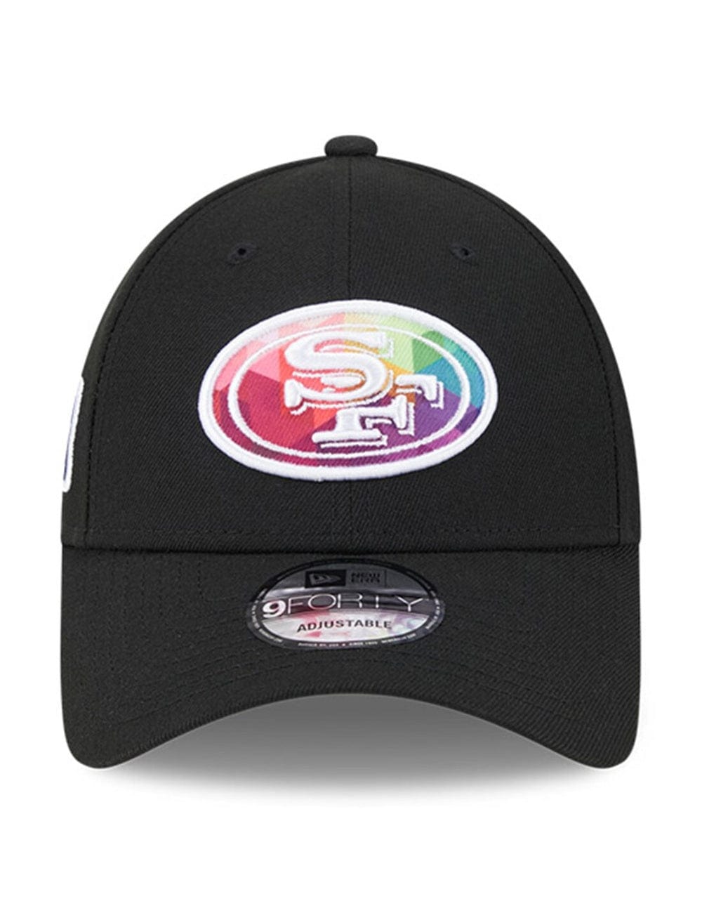 New Era Caps San Francisco 49ers New Era NFL 23 Crucial Catch 9FORTY Snapback Hat - Black