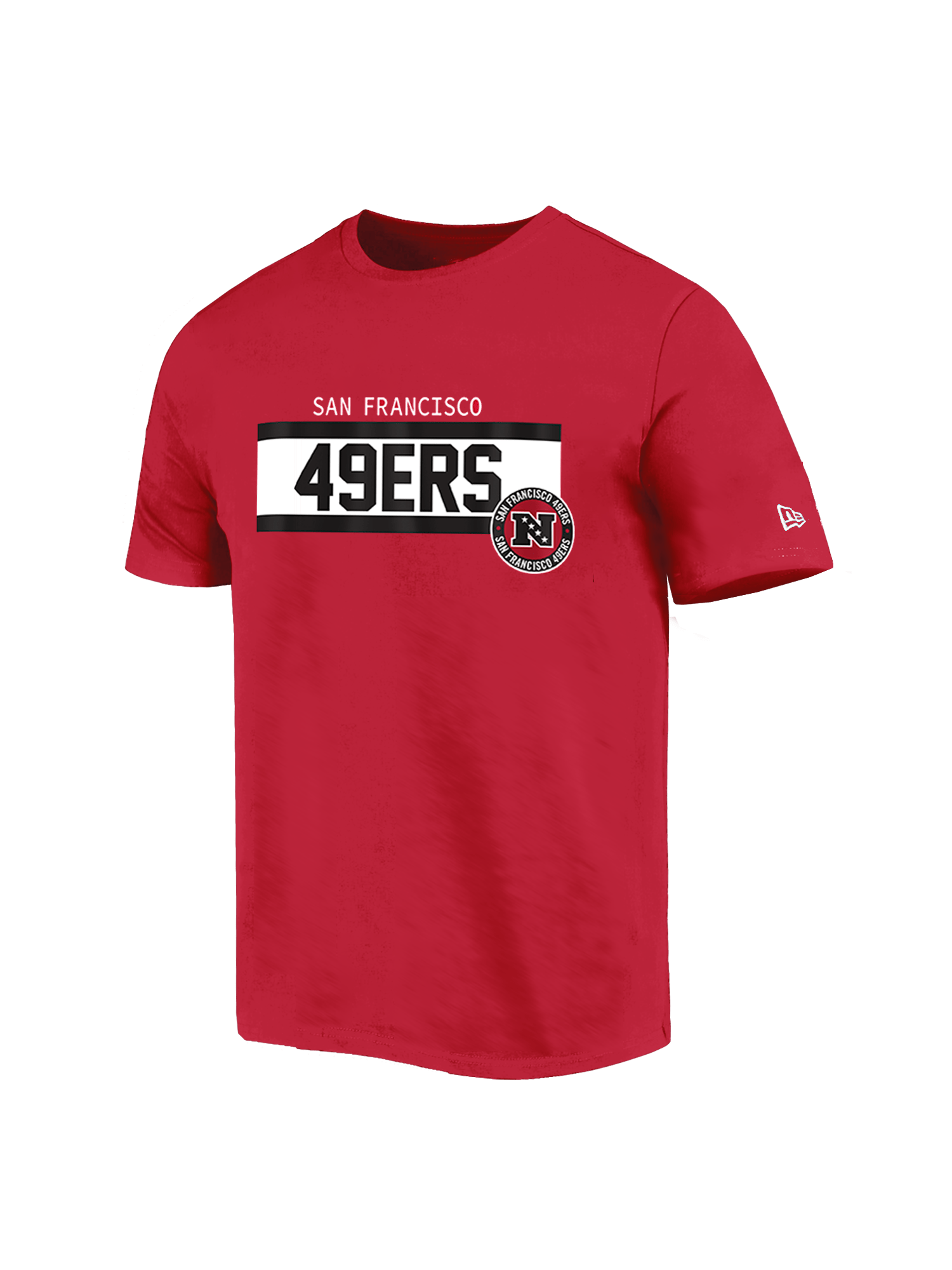 New Era T-Shirts San Francisco 49ers New Era NFL 24 Sideline T-Shirt - Red