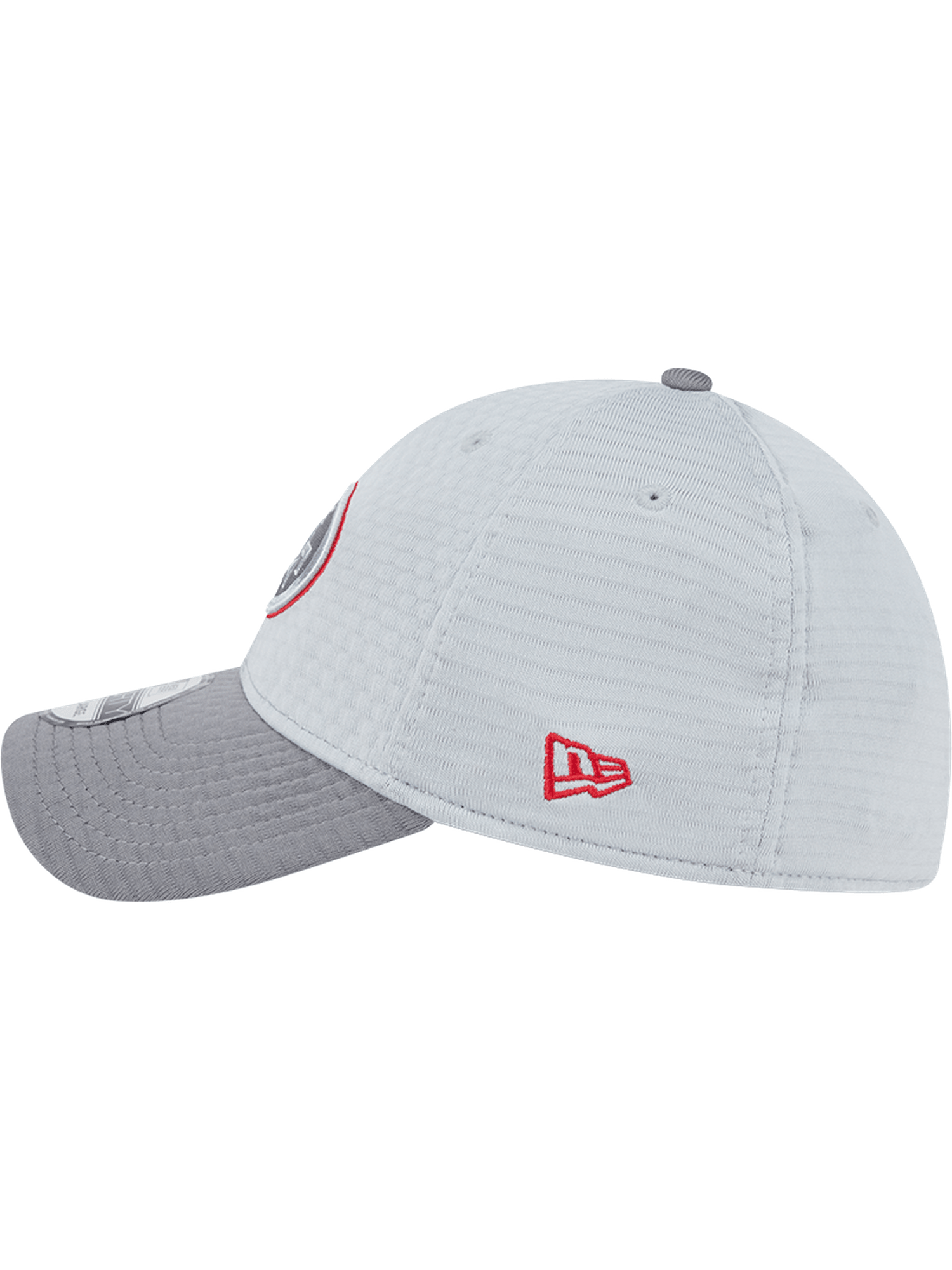 New Era Caps San Francisco 49ers New Era NFL 24 Training 39THIRTY Stretch-Fit Hat - Grey