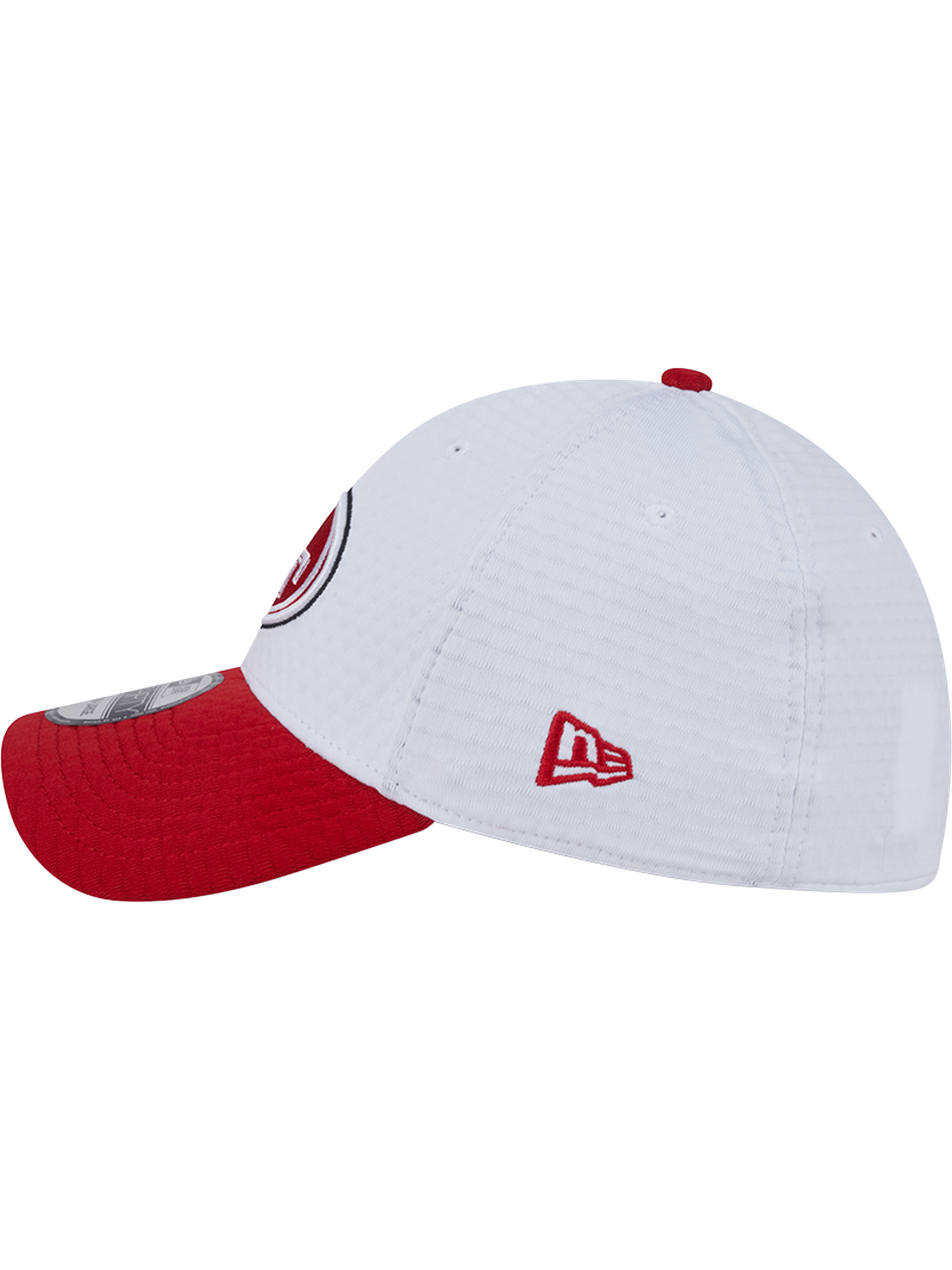 New Era Caps San Francisco 49ers New Era NFL 24 Training 39THIRTY Stretch-Fit Hat - White