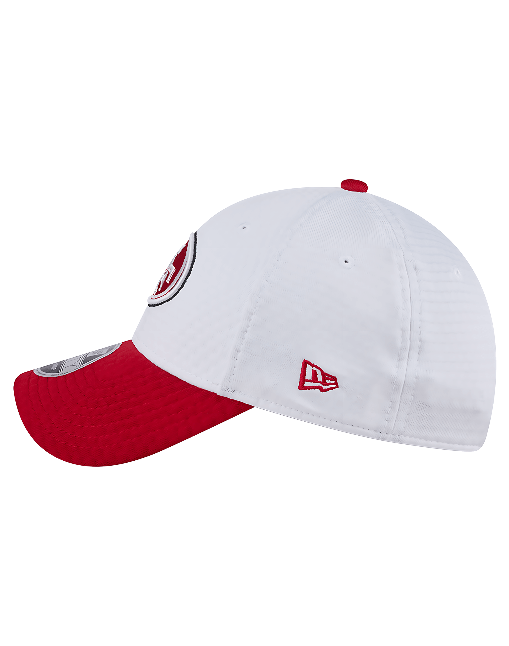 New Era Caps San Francisco 49ers New Era NFL 24 Training 9FORTY Stretch-Snapback Hat - White