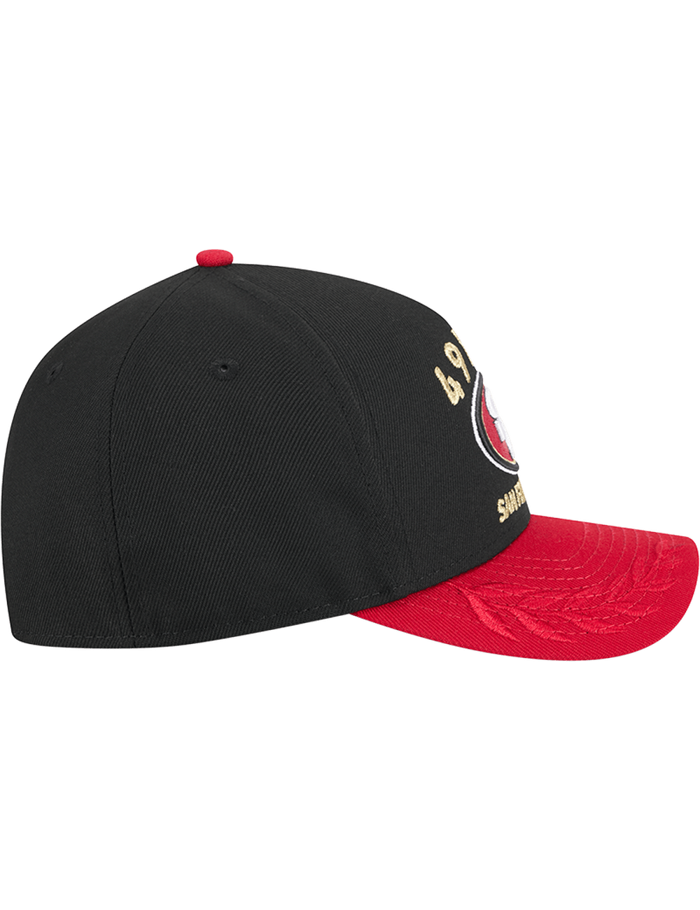 New Era Caps San Francisco 49ers New Era NFL 25 Draft 9FORTY M-Crown Snapback Hat - Black