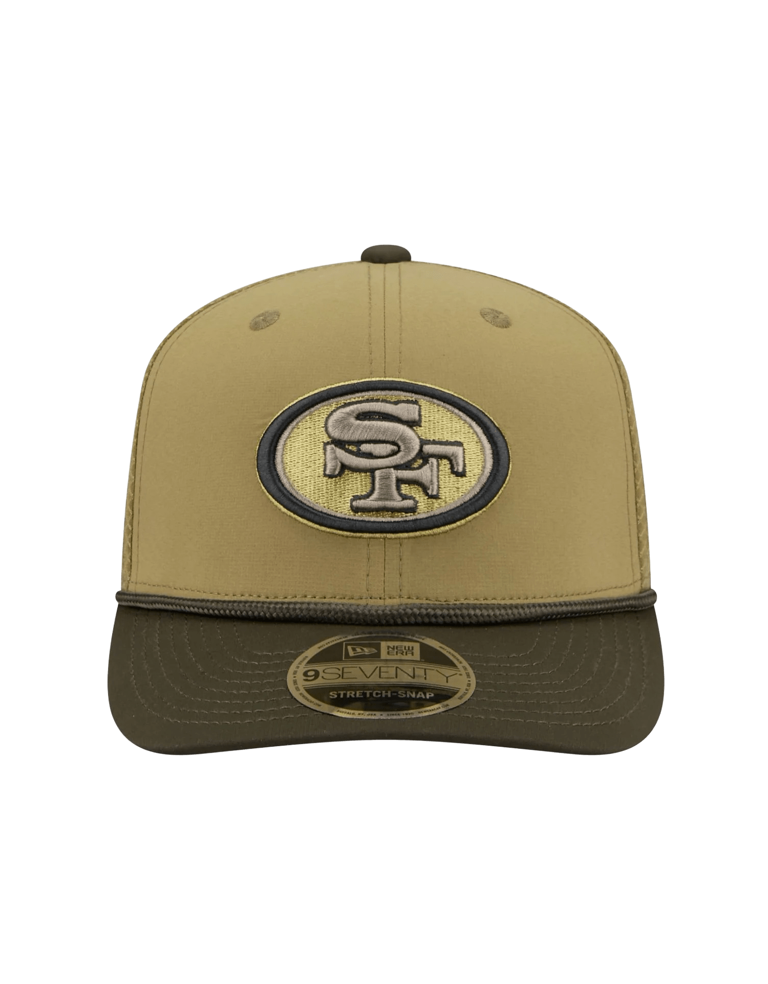 New Era Caps San Francisco 49ers New Era NFL 25 Salute To Service 9SEVENTY Stretch-Snapback Hat