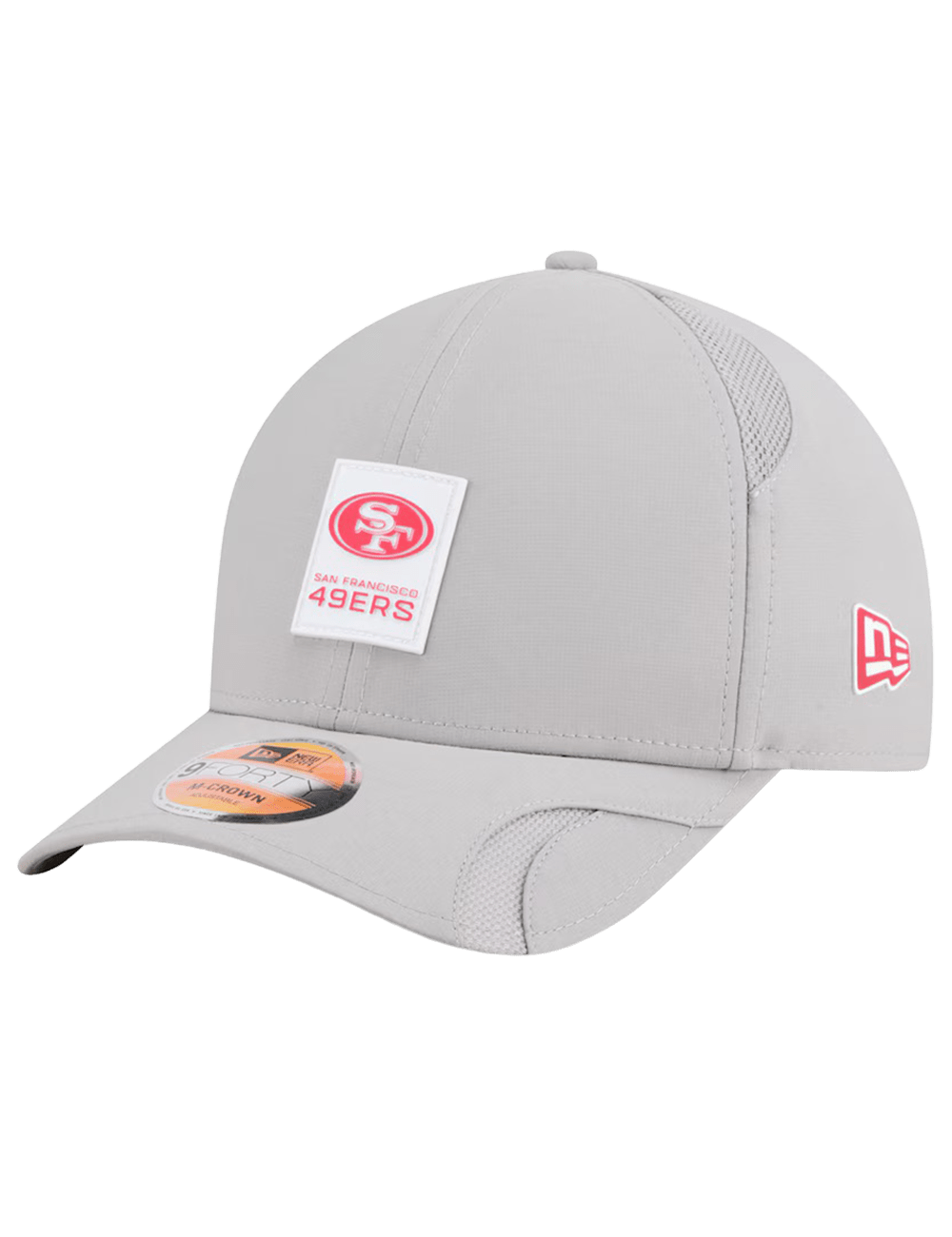 New Era Caps San Francisco 49ers New Era NFL 25 Sideline 9FORTY M-Crown Snapback Hat - Grey