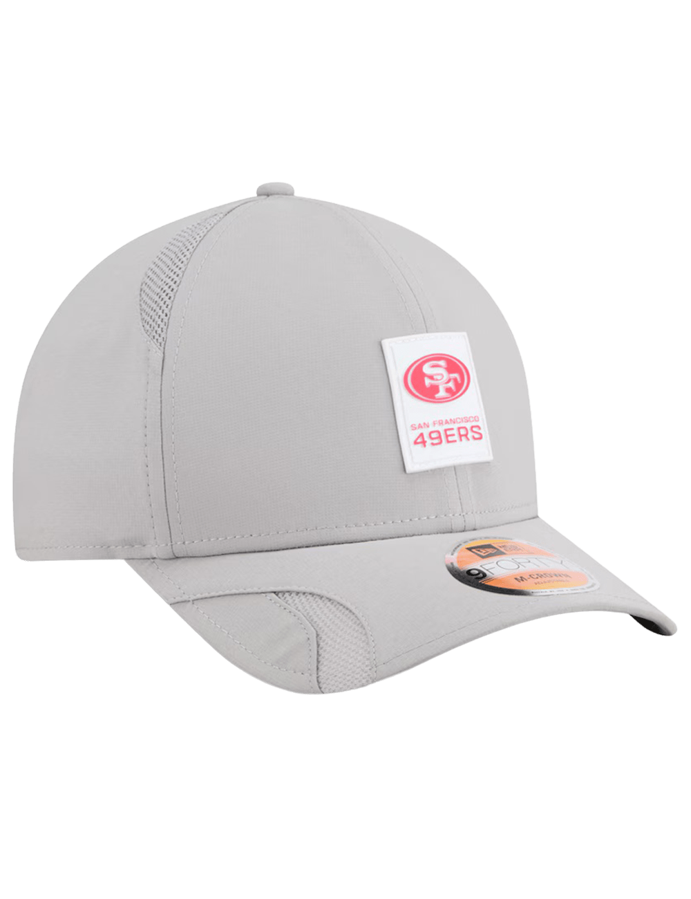 New Era Caps San Francisco 49ers New Era NFL 25 Sideline 9FORTY M-Crown Snapback Hat - Grey