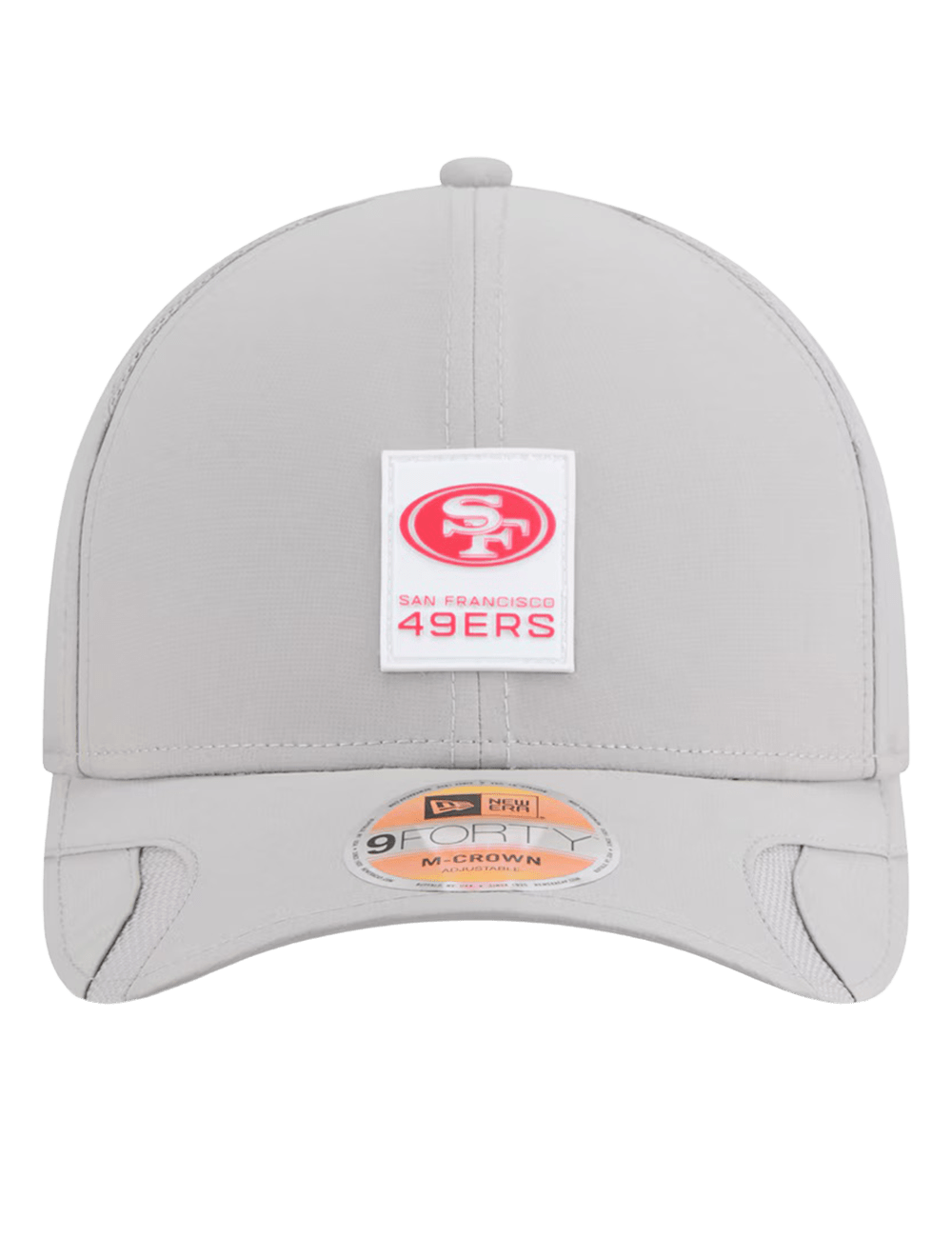 New Era Caps San Francisco 49ers New Era NFL 25 Sideline 9FORTY M-Crown Snapback Hat - Grey